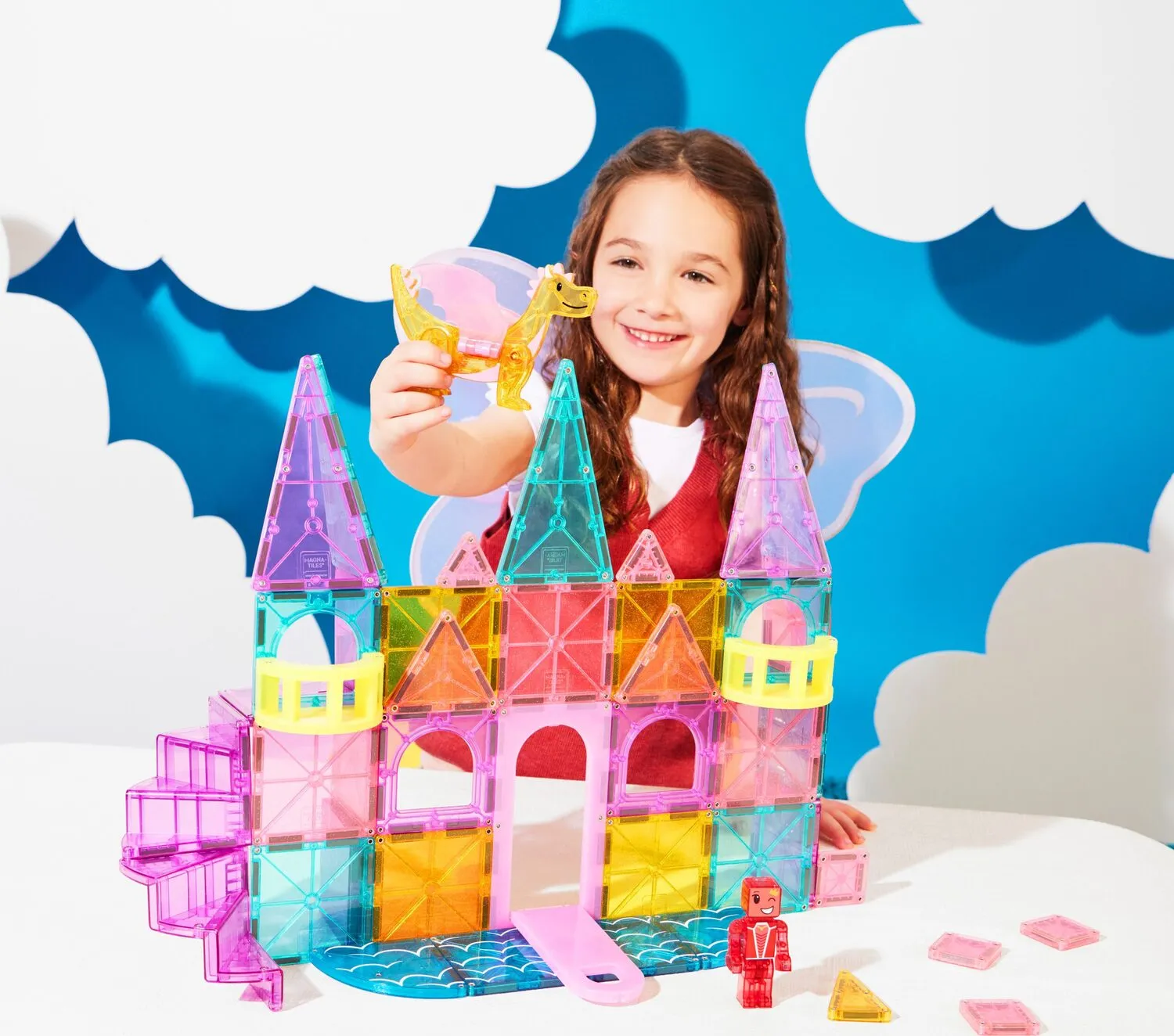 48 PC Castle Dlx Magnatiles