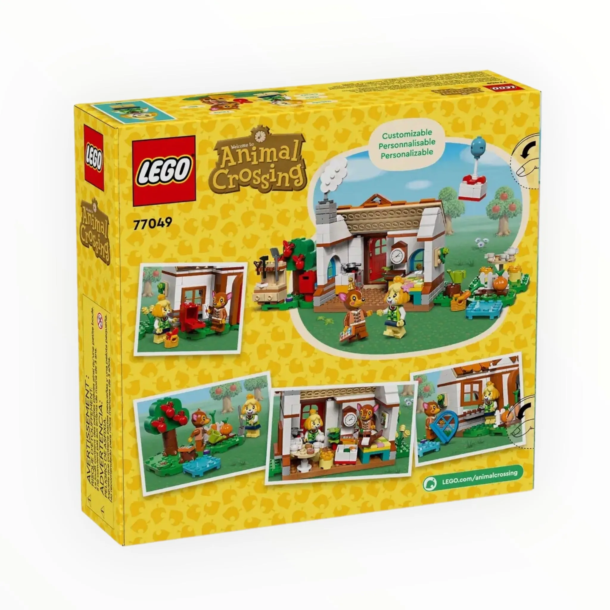 77049 Animal Crossing Isabelle’s House Visit
