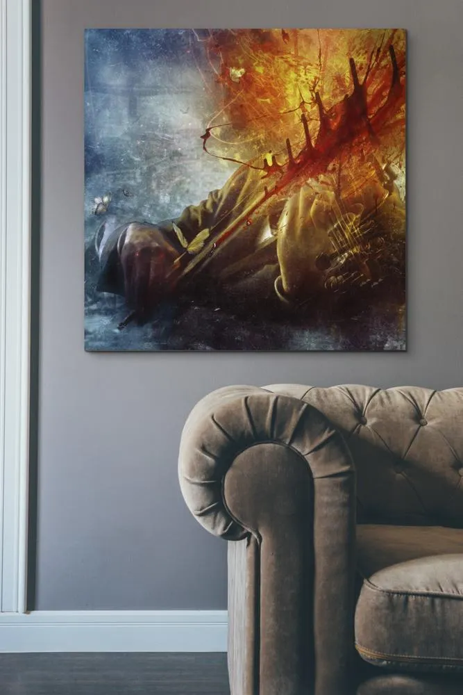 'A Look Into The Abyss' by Mario Sanchez Nevado, Canvas Wall Art