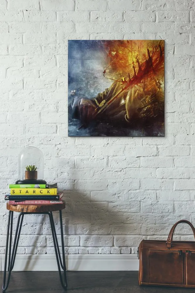 'A Look Into The Abyss' by Mario Sanchez Nevado, Canvas Wall Art
