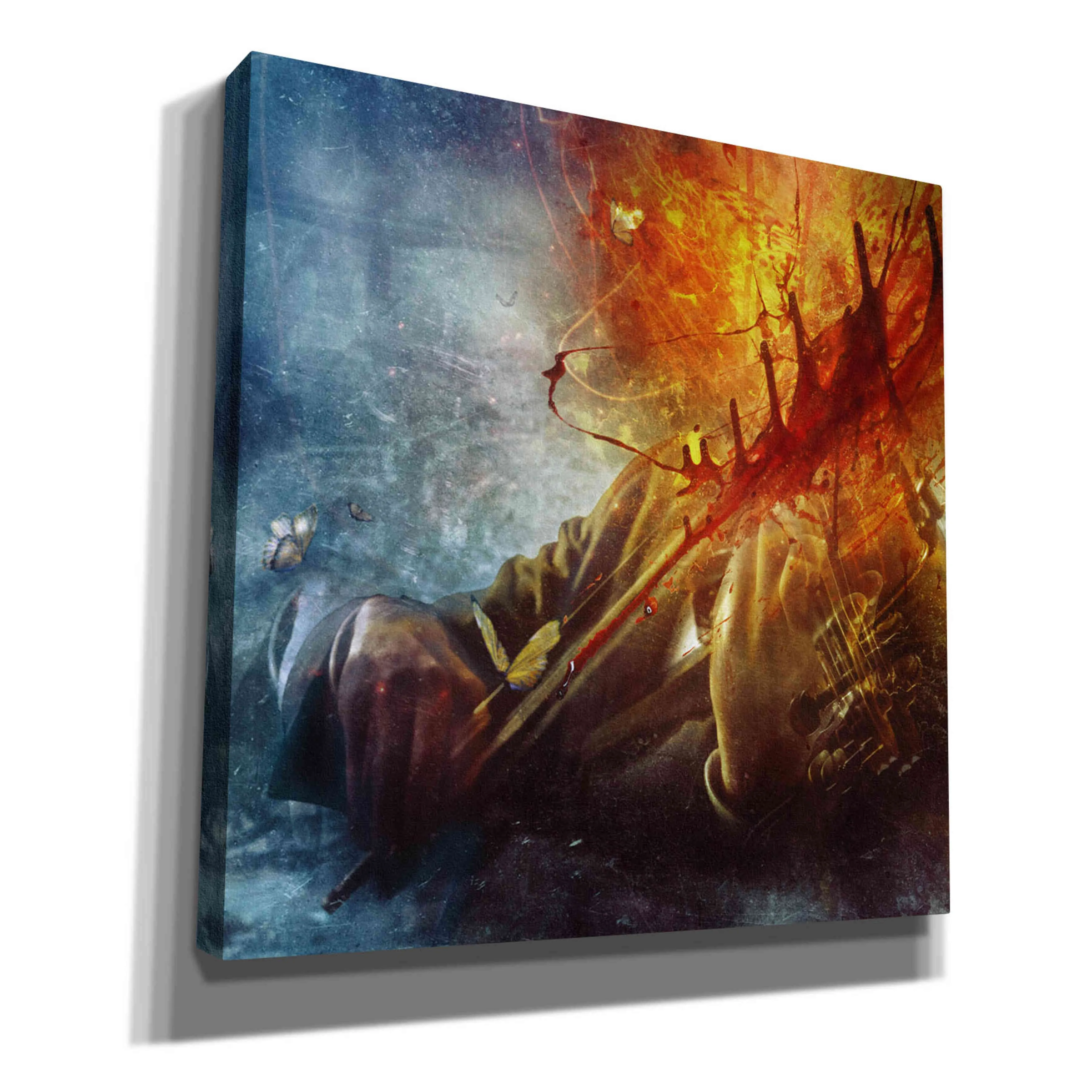 'A Look Into The Abyss' by Mario Sanchez Nevado, Canvas Wall Art