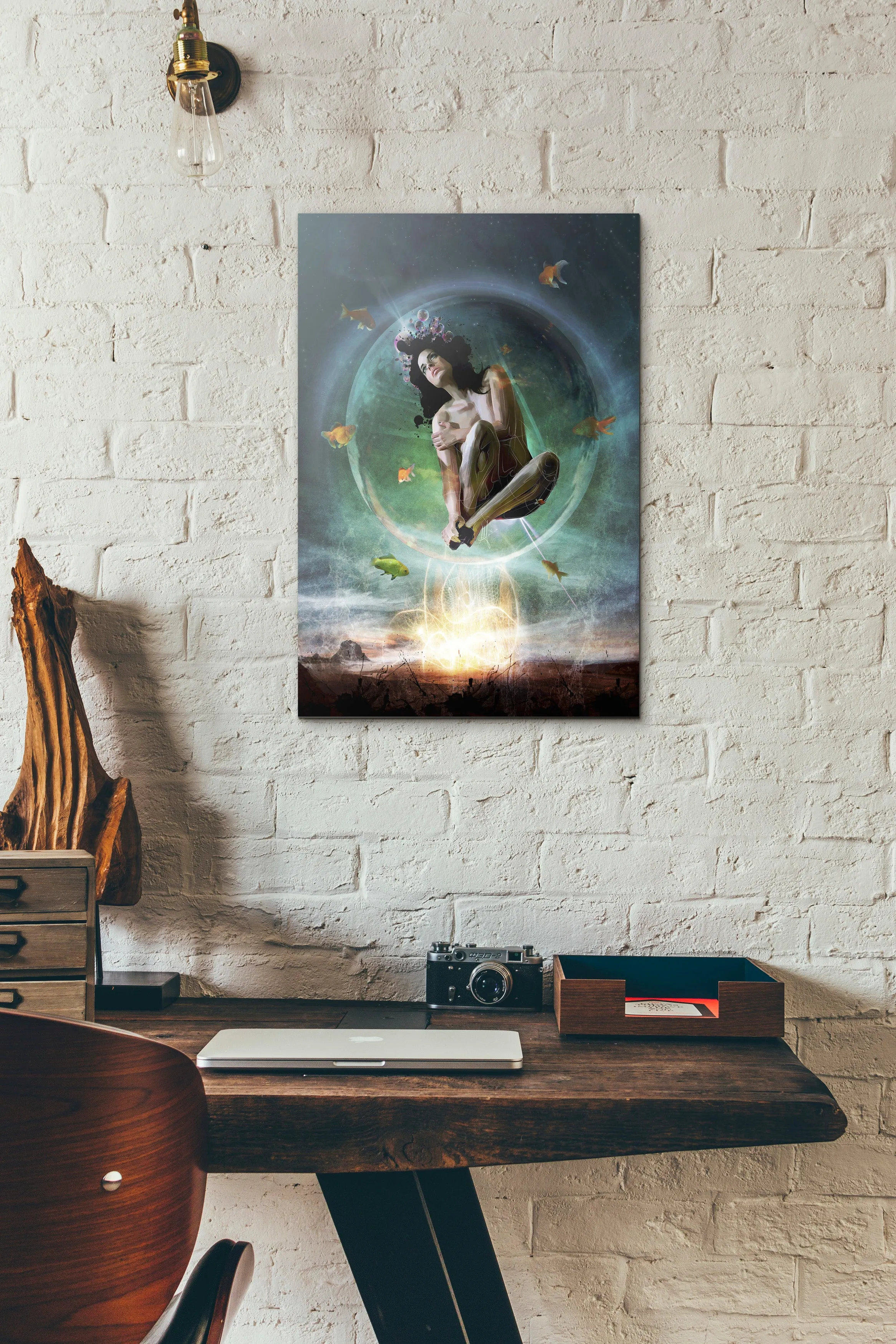 'A Noise Severe' by Mario Sanchez Nevado, Canvas Wall Art