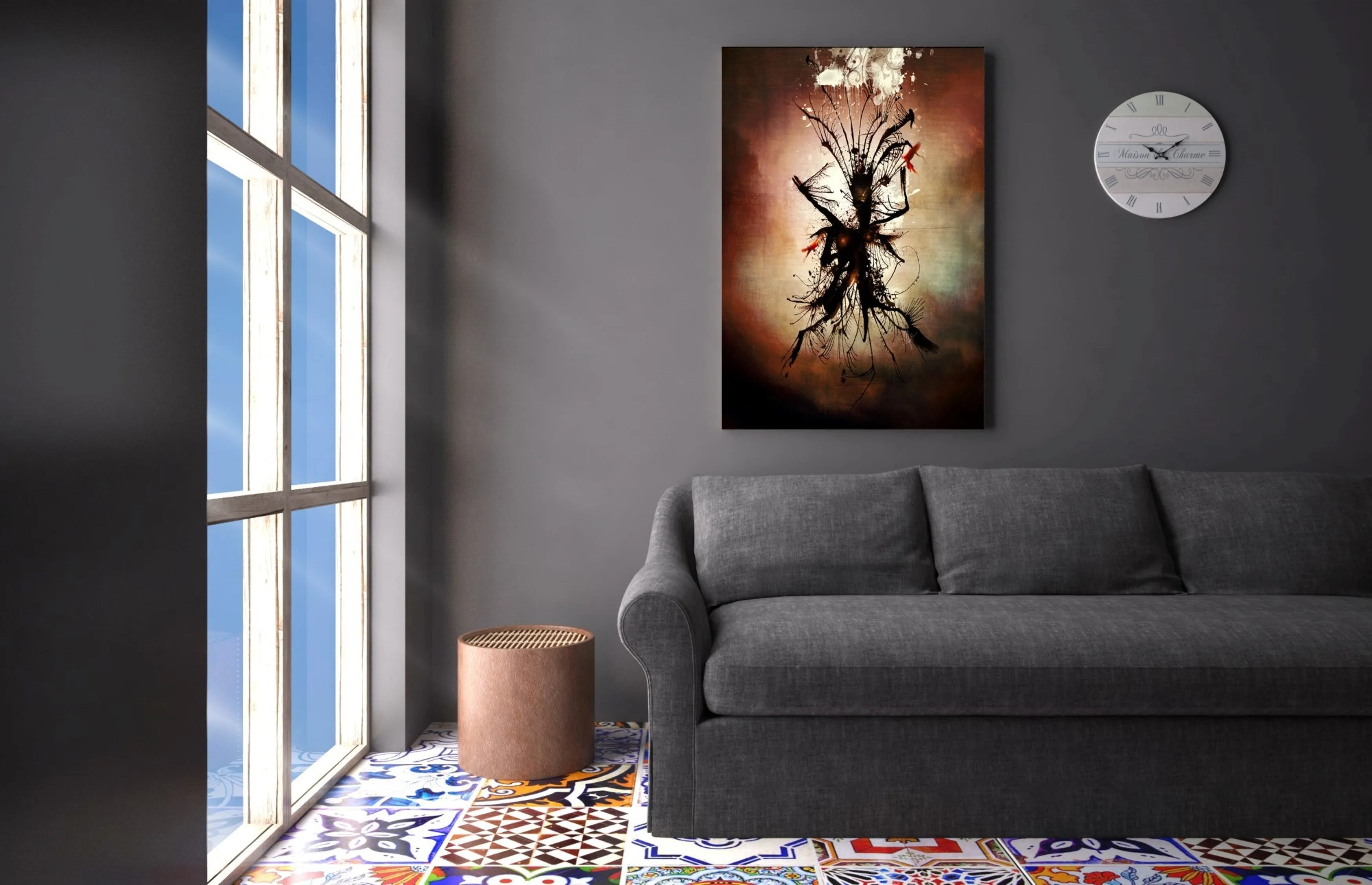 'A Sky About To Rain' by Mario Sanchez Nevado, Canvas Wall Art