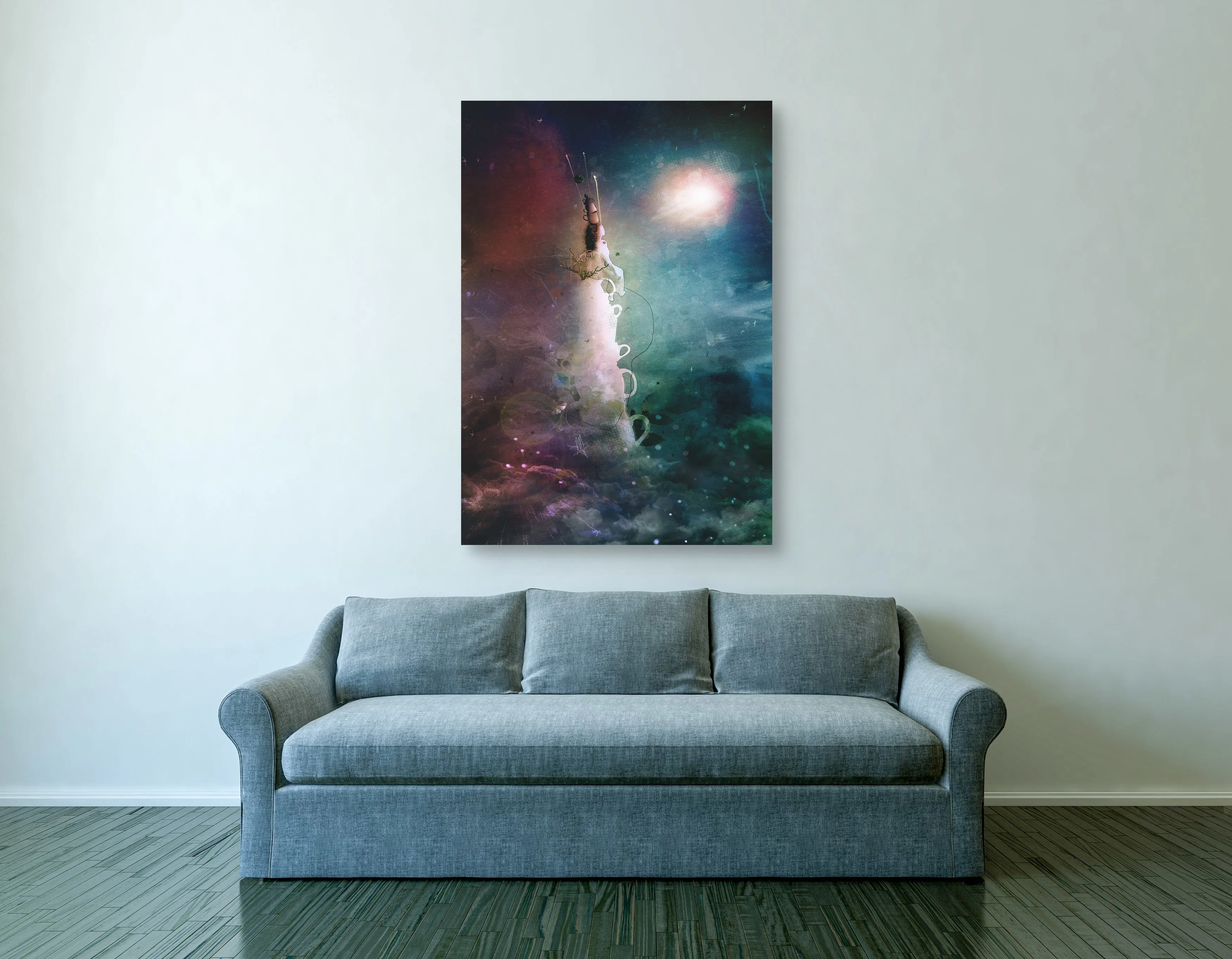 'Ad Infinitum' by Mario Sanchez Nevado, Canvas Wall Art