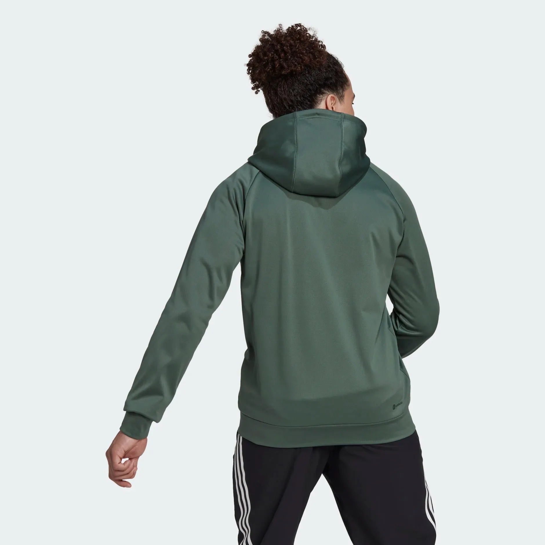 adidas AEROREADY Game and Go Small Logo Full-Zip Men's Hoodie
