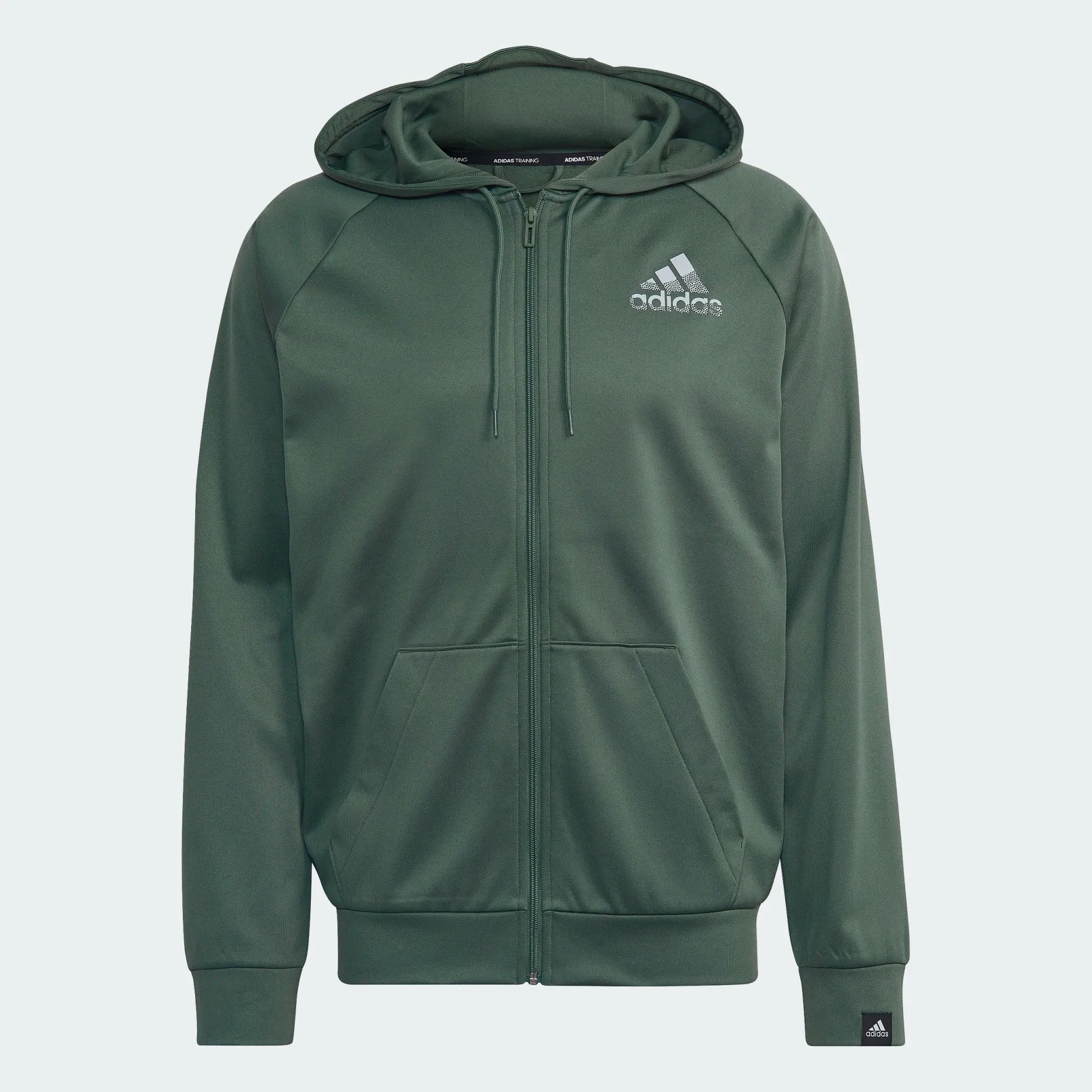 adidas AEROREADY Game and Go Small Logo Full-Zip Men's Hoodie
