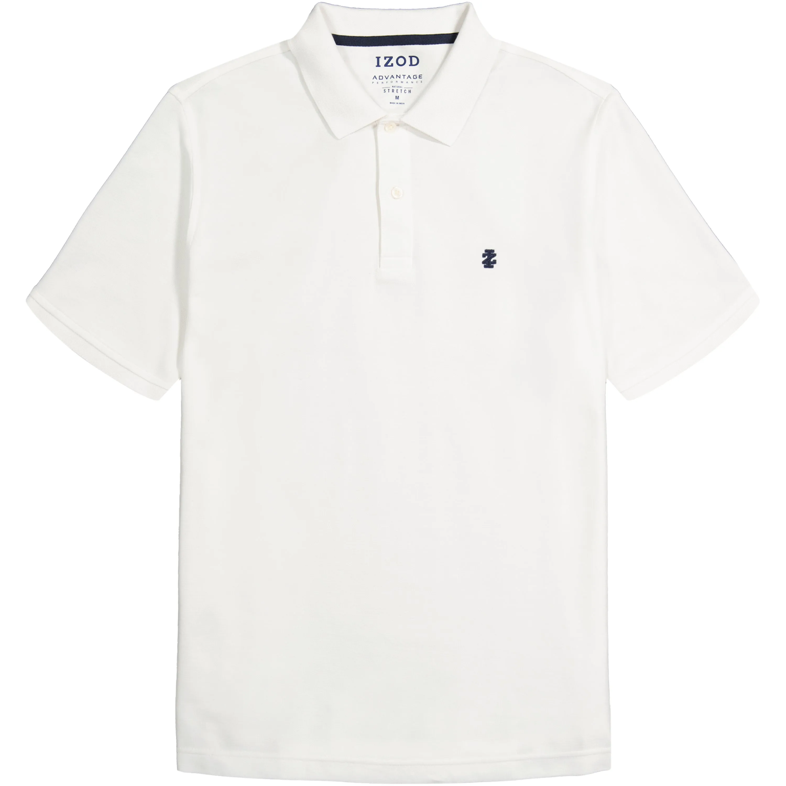 ADVANTAGE PERFORMANCE SHORT-SLEEVE SLIM FIT POLO - BRIGHT WHITE