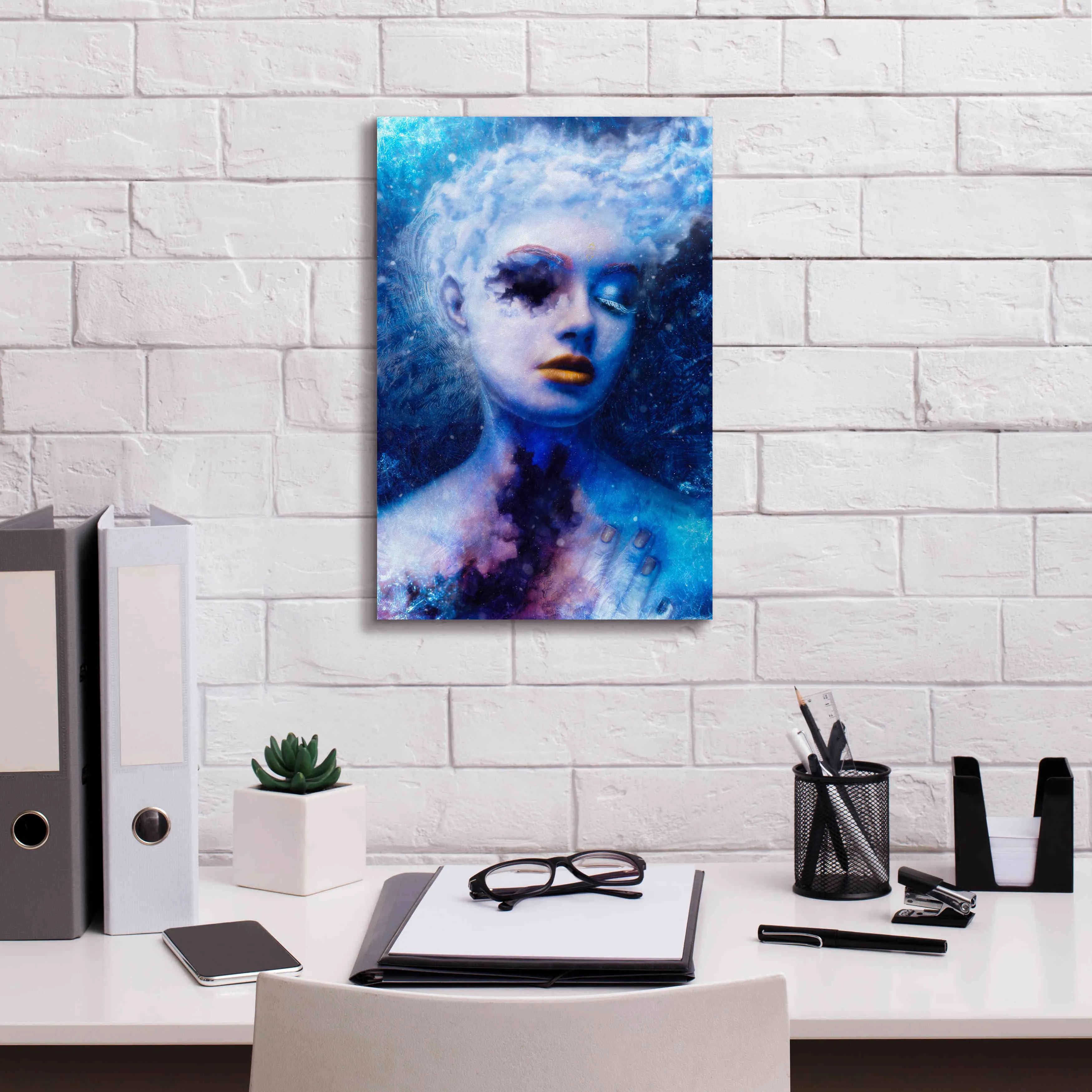 'Alexitimic Winter' by Mario Sanchez Nevado, Canvas Wall Art