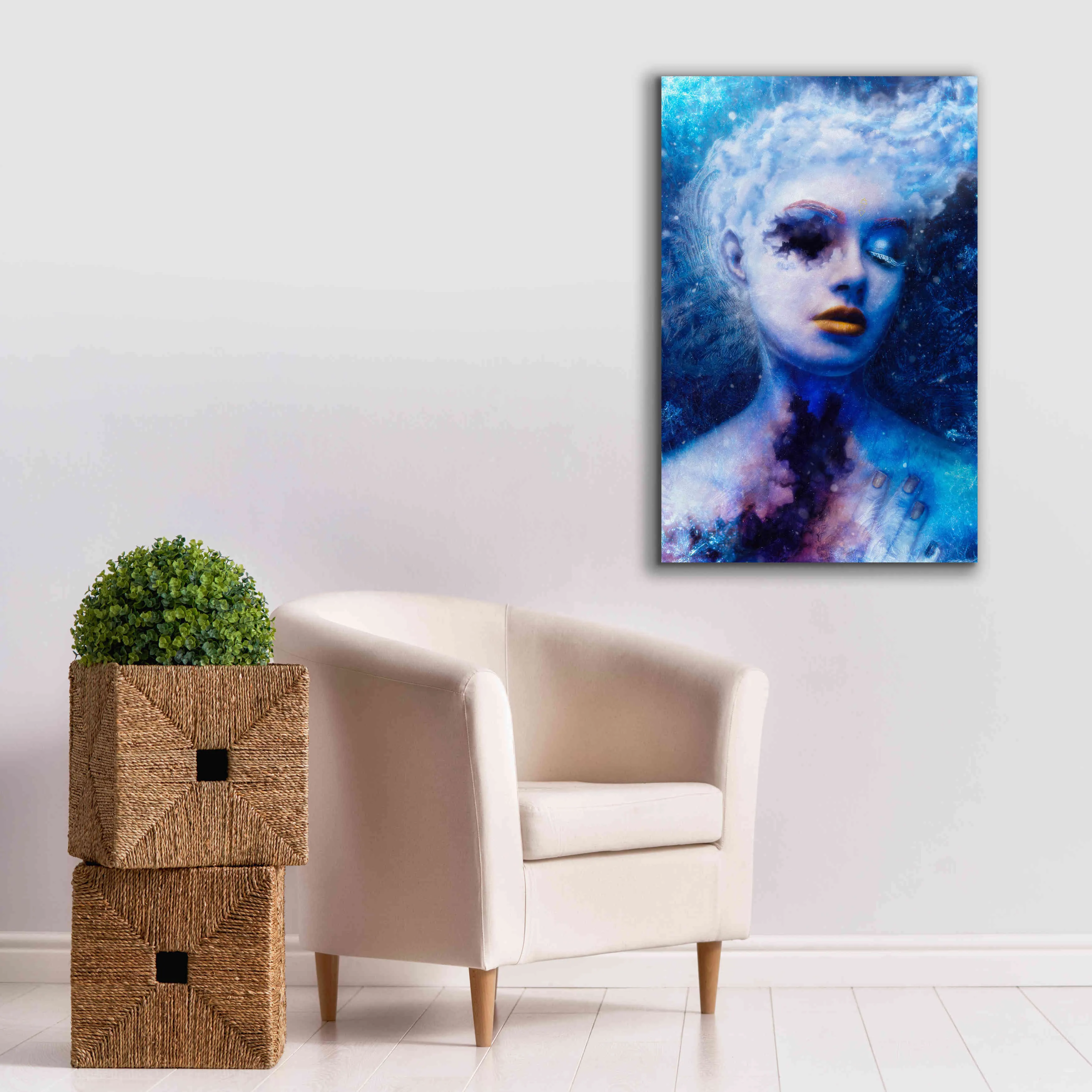 'Alexitimic Winter' by Mario Sanchez Nevado, Canvas Wall Art