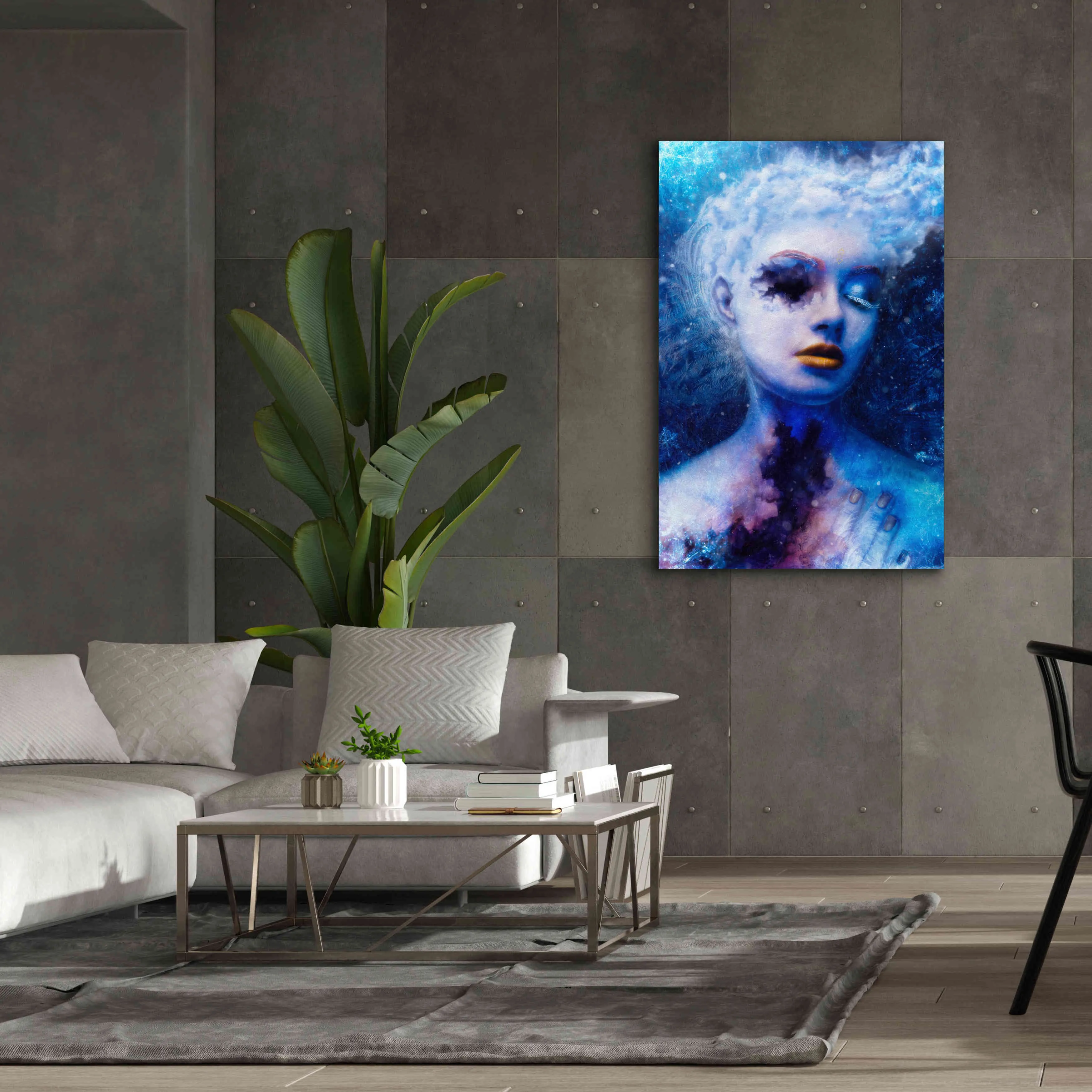 'Alexitimic Winter' by Mario Sanchez Nevado, Canvas Wall Art