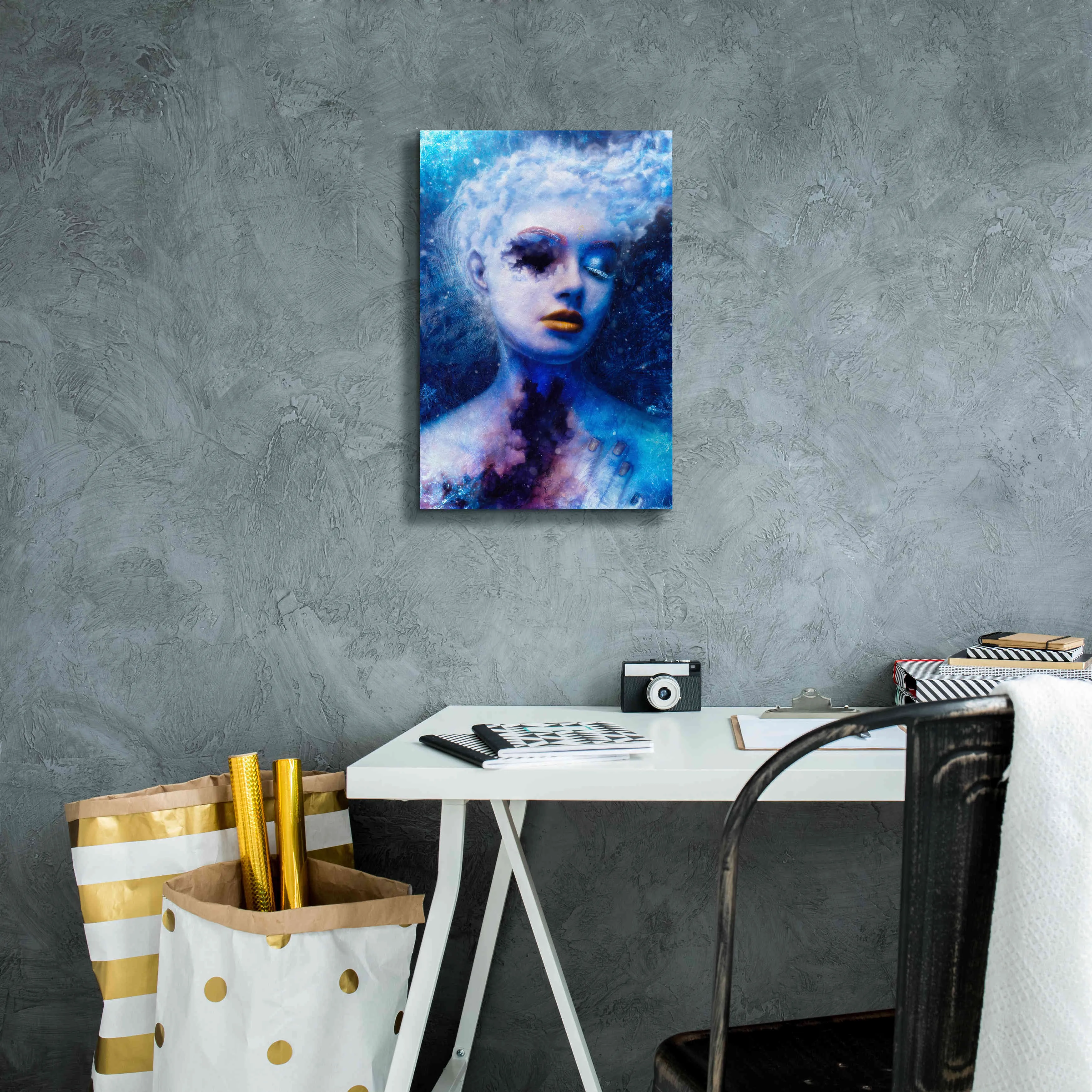 'Alexitimic Winter' by Mario Sanchez Nevado, Canvas Wall Art