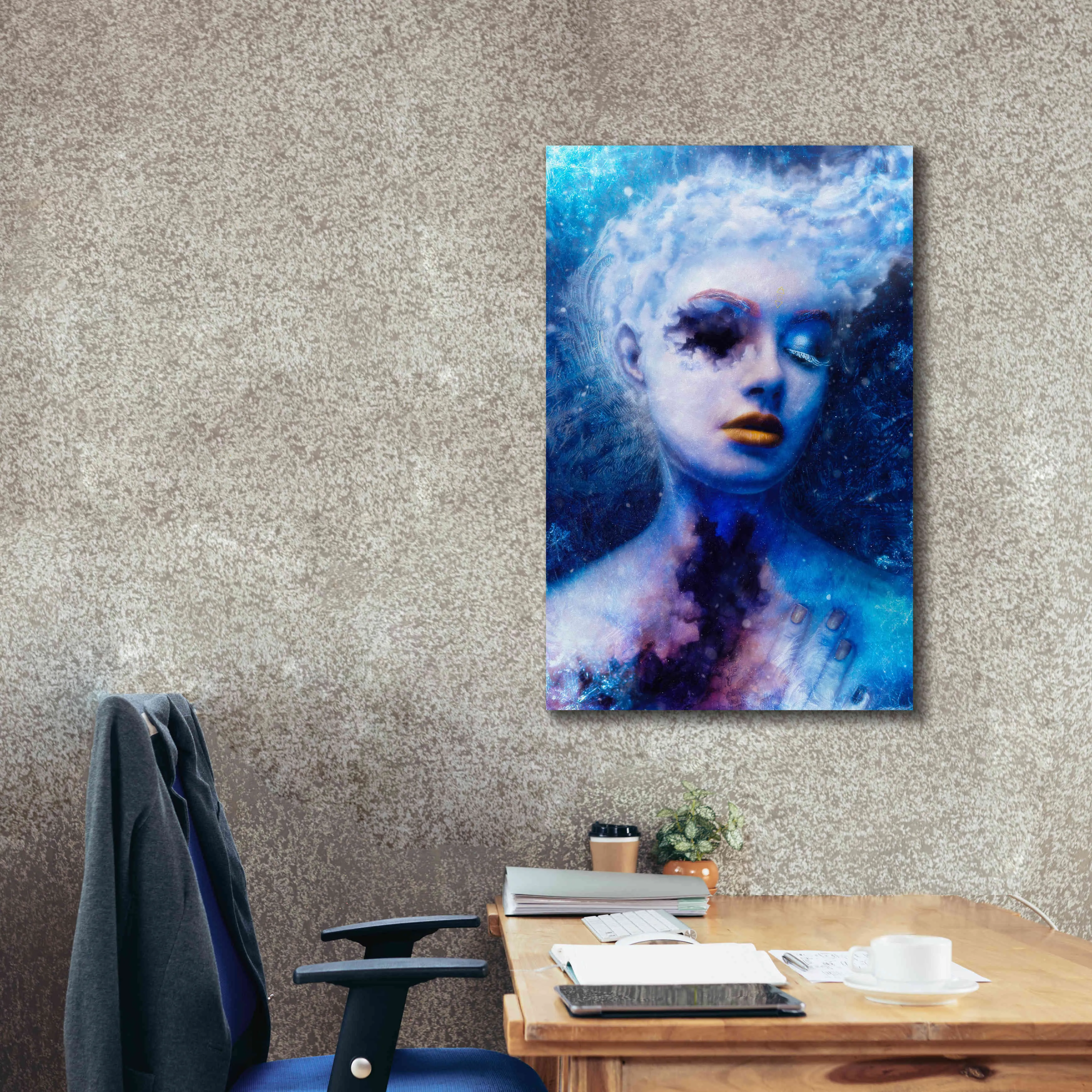 'Alexitimic Winter' by Mario Sanchez Nevado, Canvas Wall Art