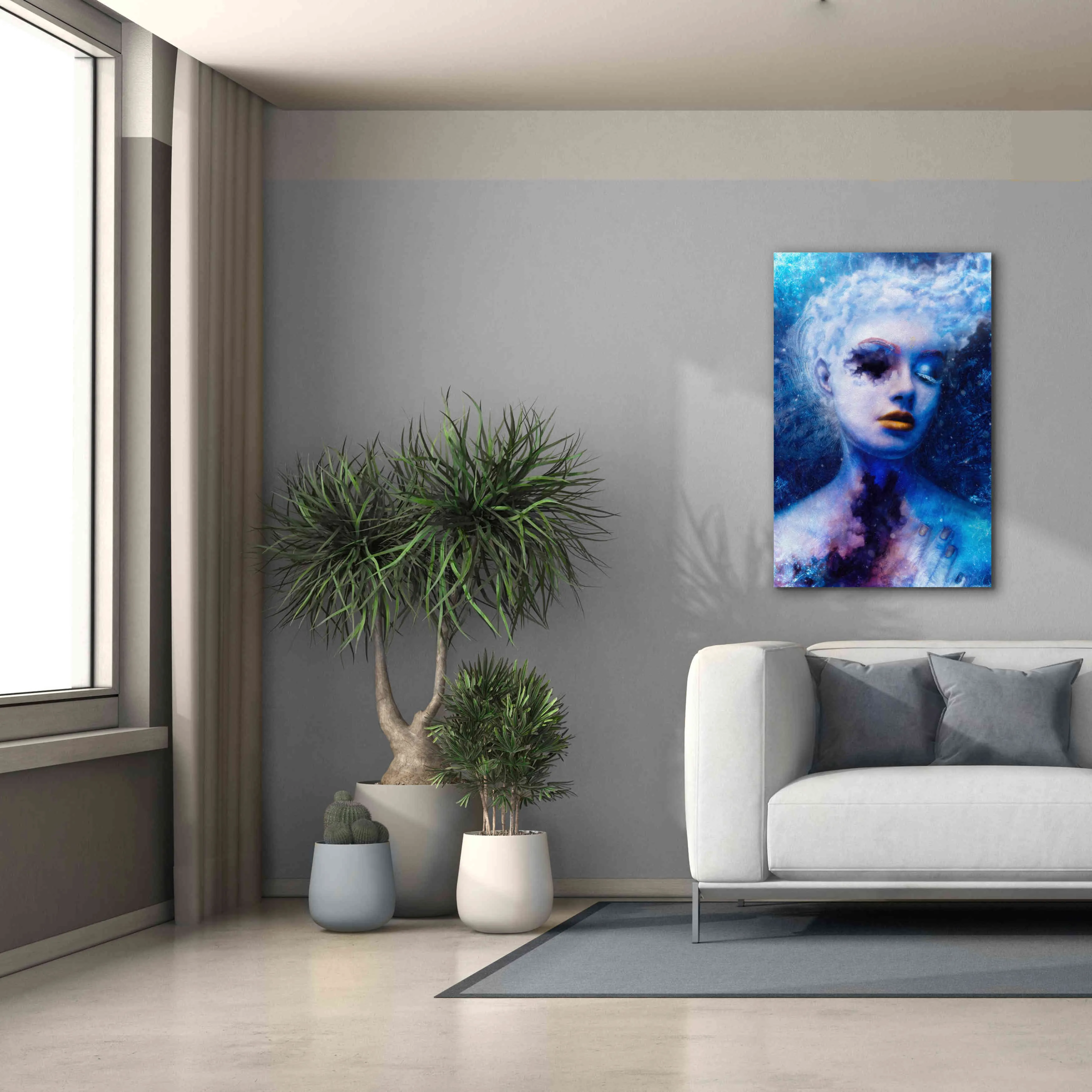 'Alexitimic Winter' by Mario Sanchez Nevado, Canvas Wall Art