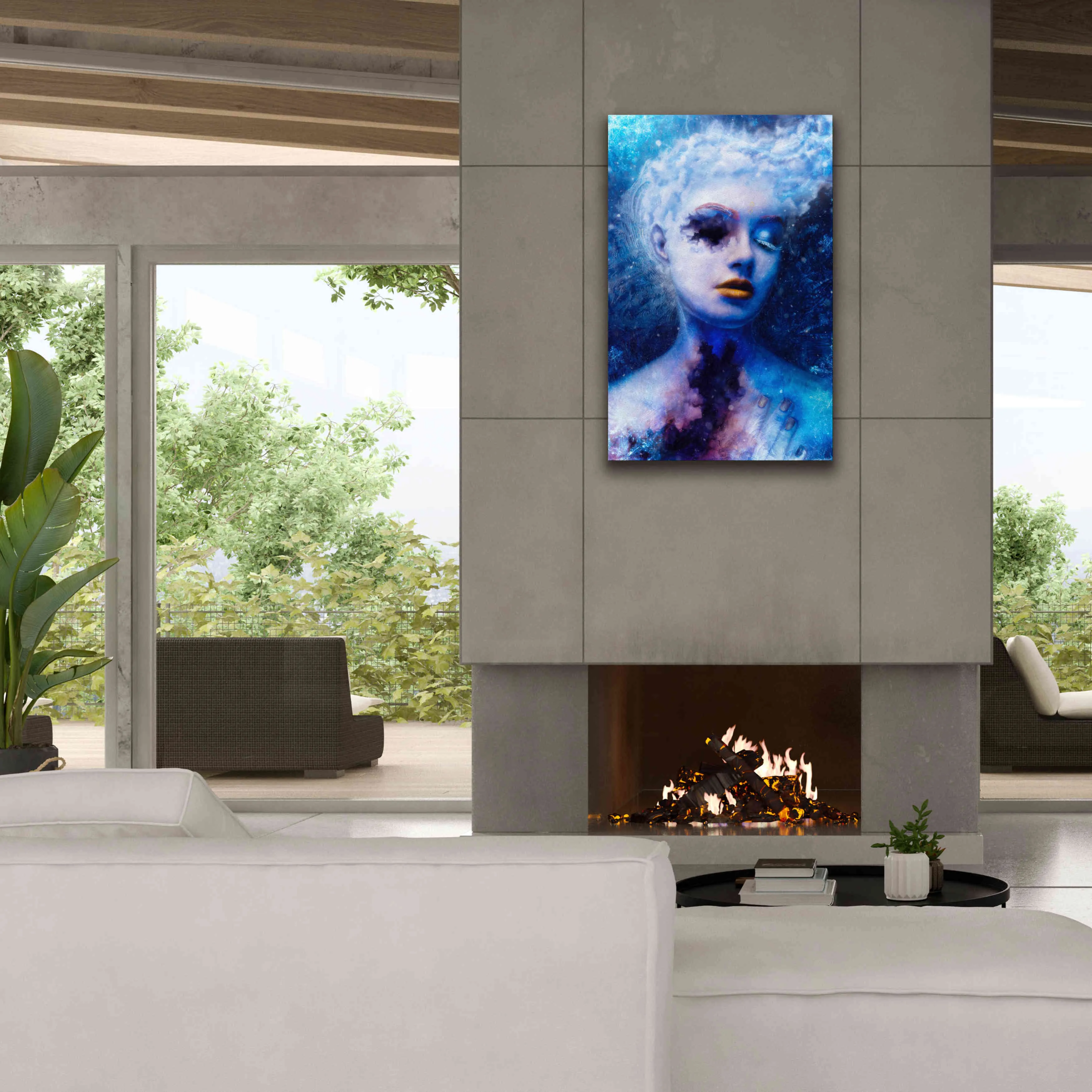 'Alexitimic Winter' by Mario Sanchez Nevado, Canvas Wall Art