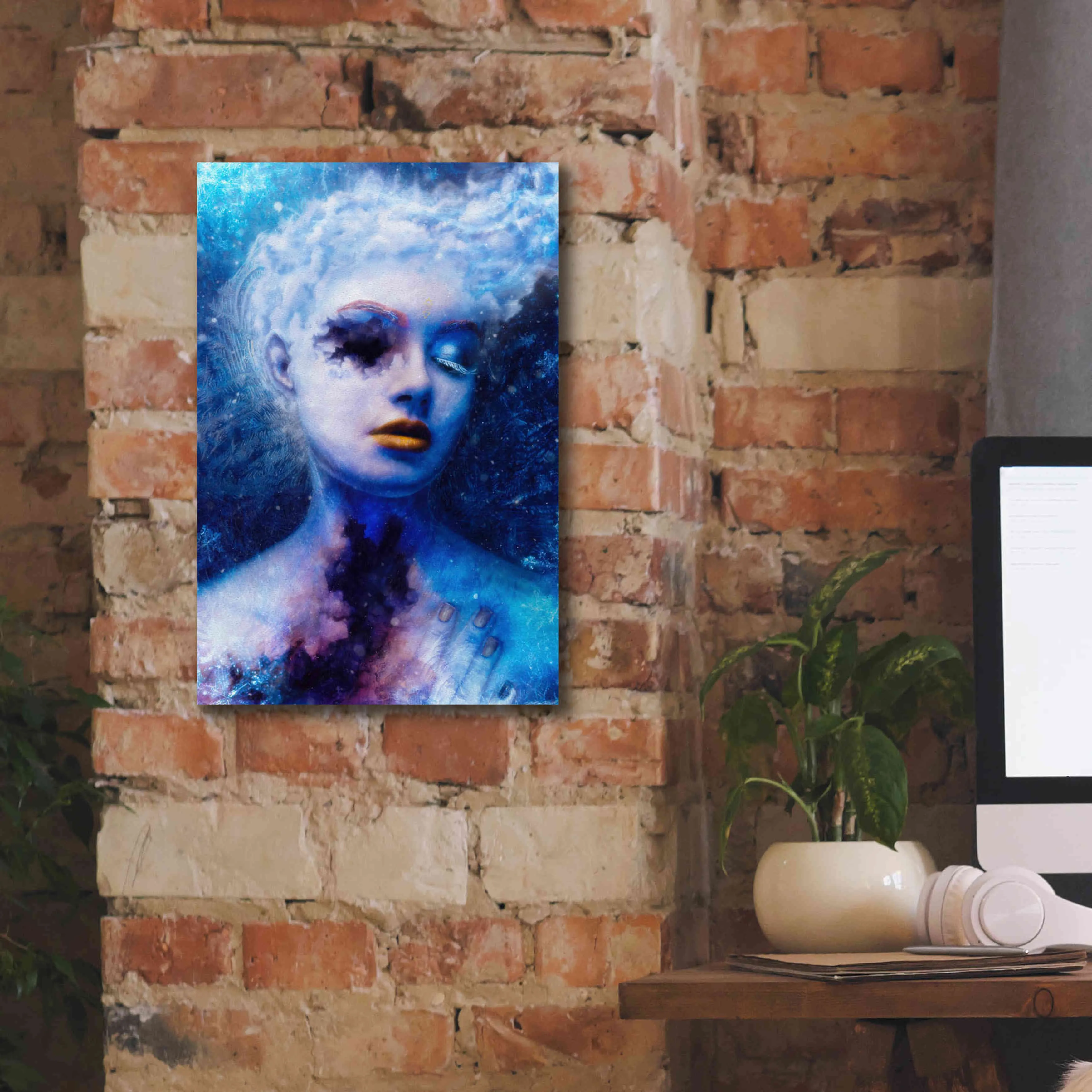 'Alexitimic Winter' by Mario Sanchez Nevado, Canvas Wall Art