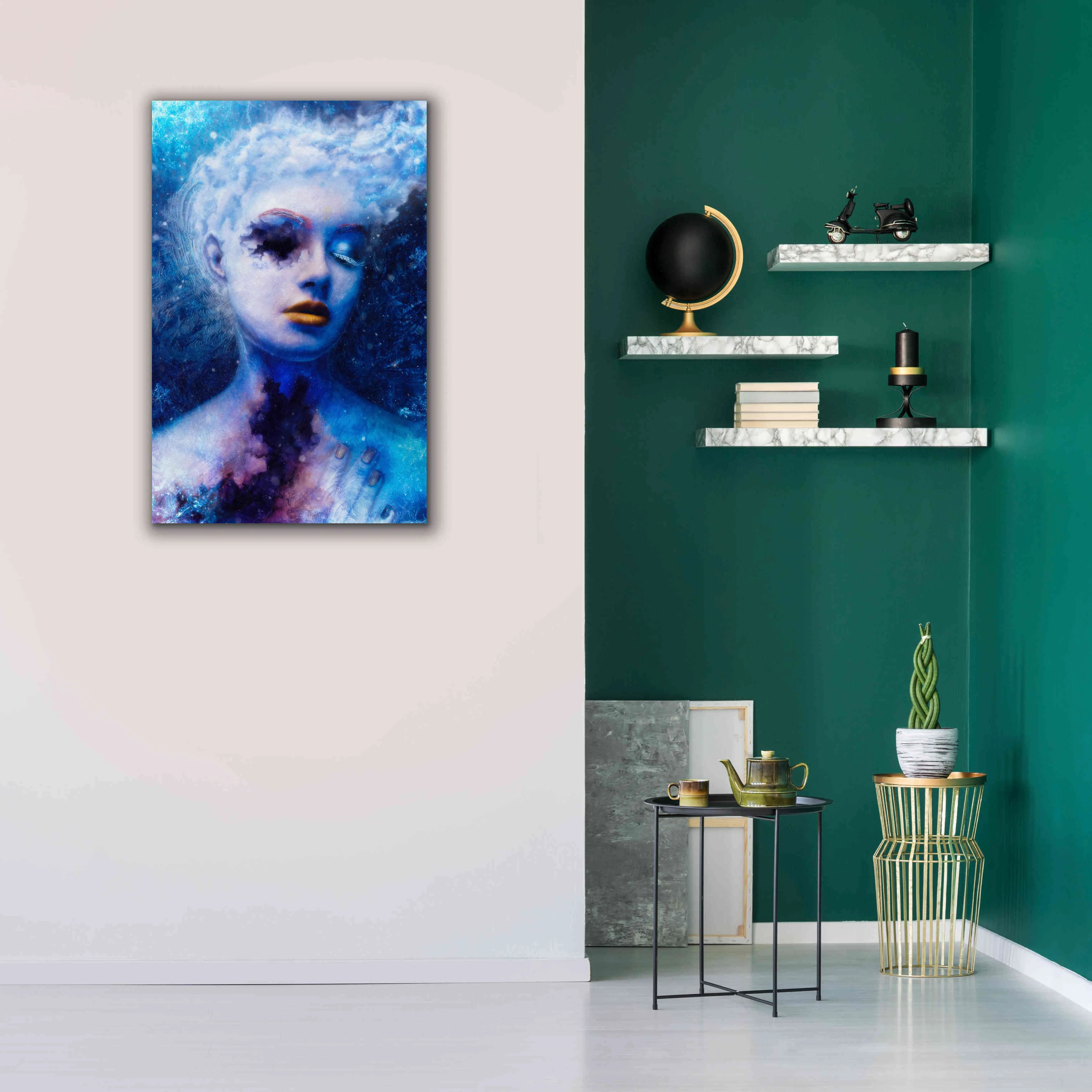 'Alexitimic Winter' by Mario Sanchez Nevado, Canvas Wall Art