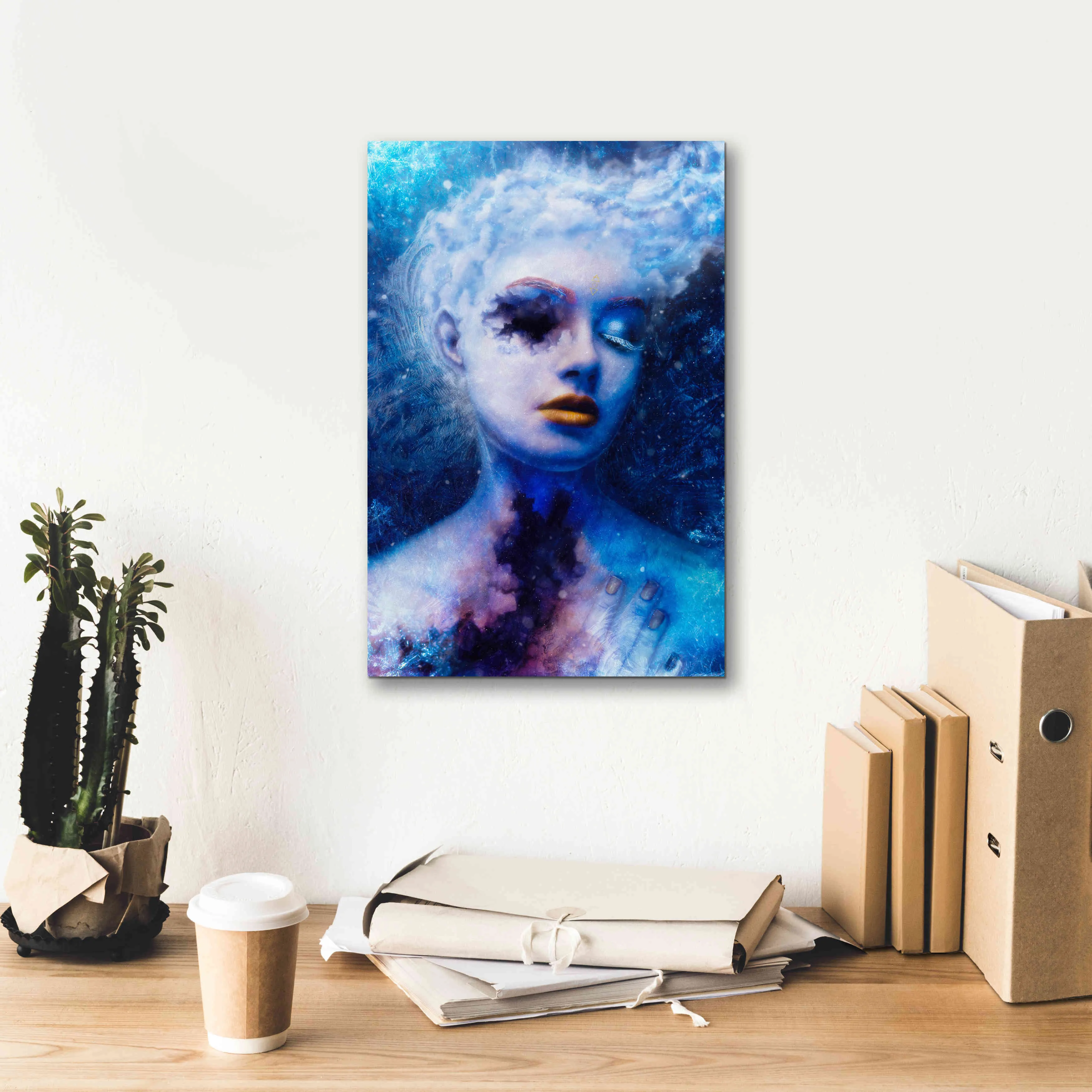 'Alexitimic Winter' by Mario Sanchez Nevado, Canvas Wall Art