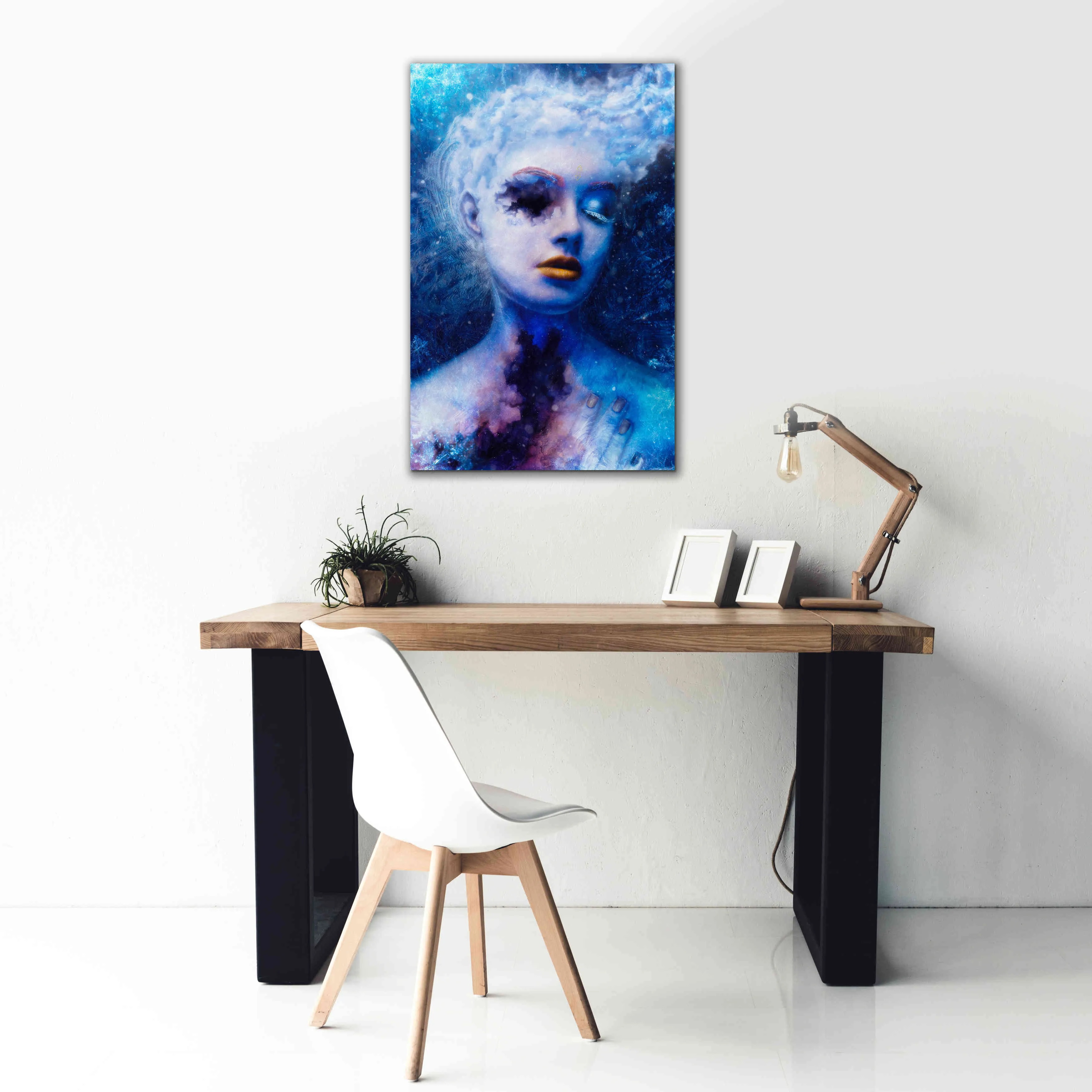 'Alexitimic Winter' by Mario Sanchez Nevado, Canvas Wall Art
