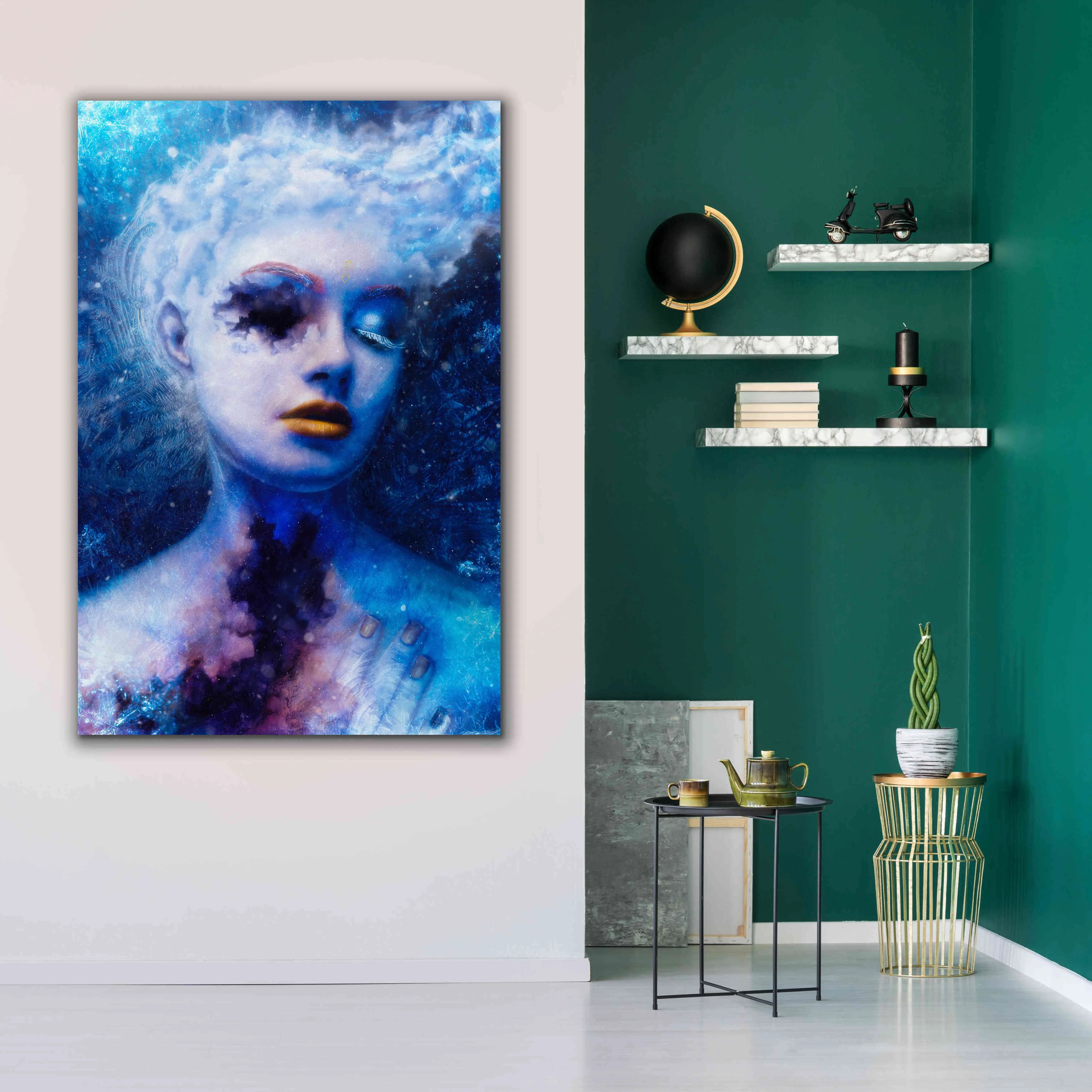 'Alexitimic Winter' by Mario Sanchez Nevado, Canvas Wall Art