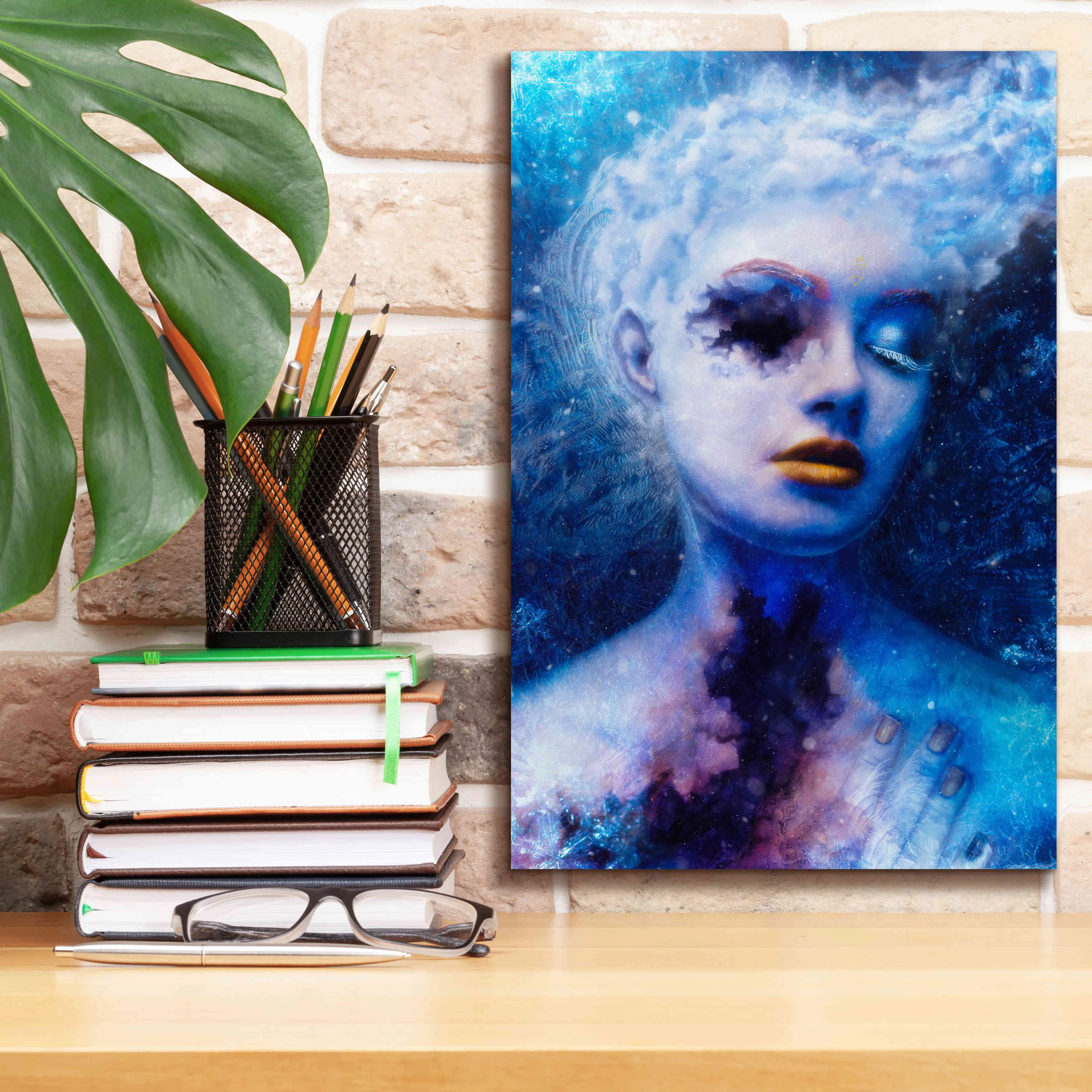 'Alexitimic Winter' by Mario Sanchez Nevado, Canvas Wall Art