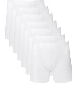 Alfani Mens 7 Pack Boxer Briefs Underwear White Small