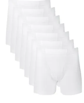 Alfani Mens 7 Pack Boxer Briefs Underwear White Small