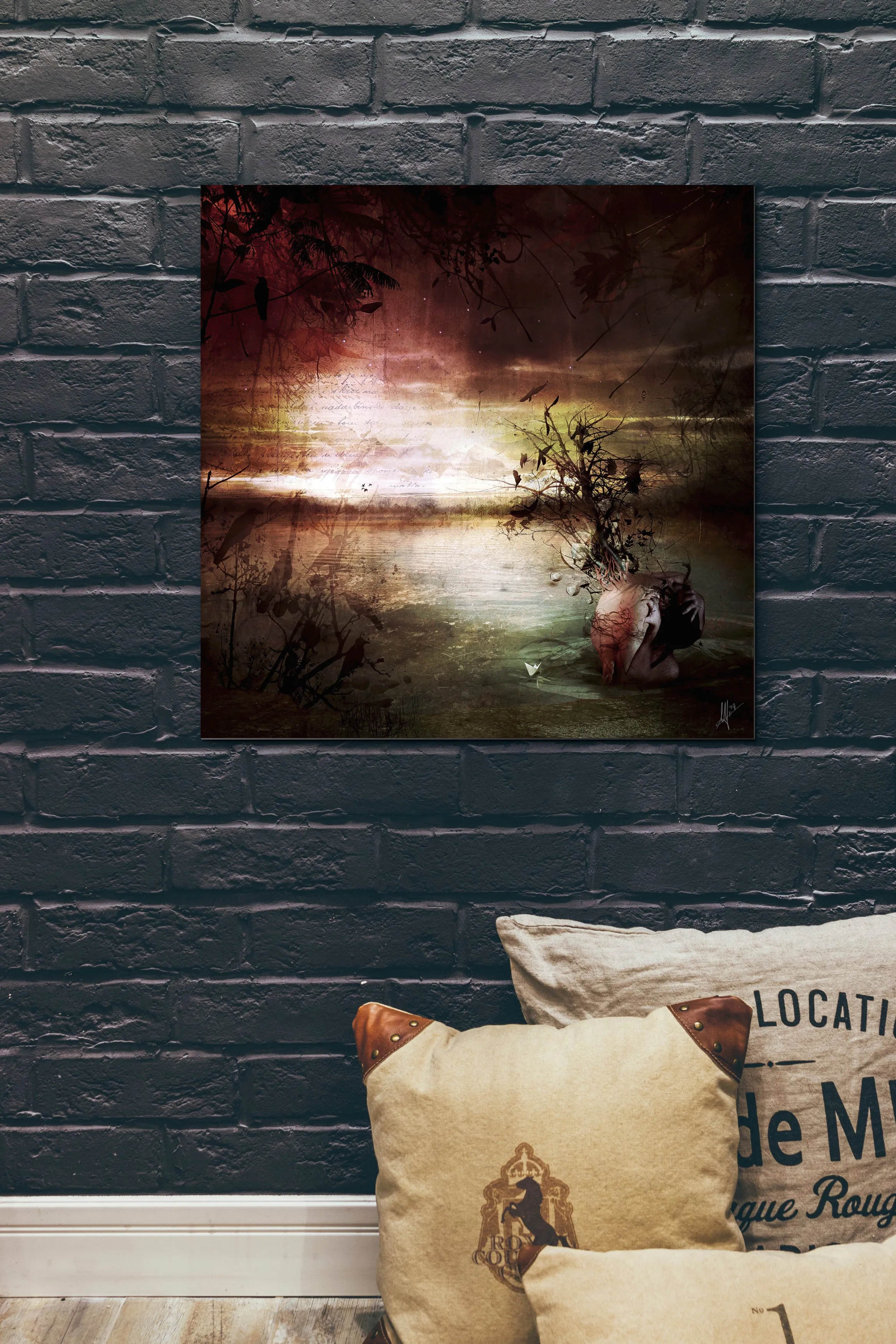 'Alone' by Mario Sanchez Nevado, Canvas Wall Art