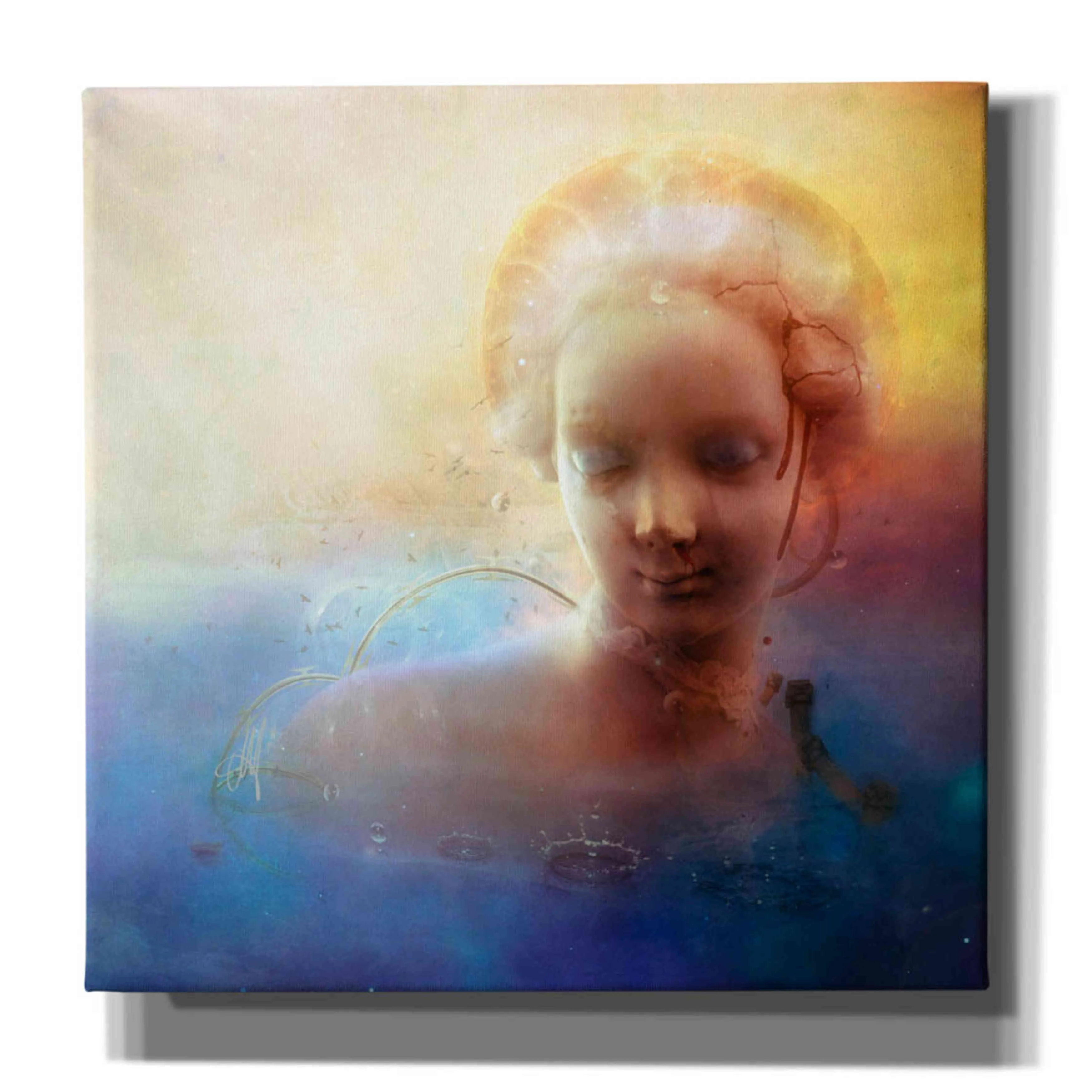 'Anachronic Circles' by Mario Sanchez Nevado, Canvas Wall Art