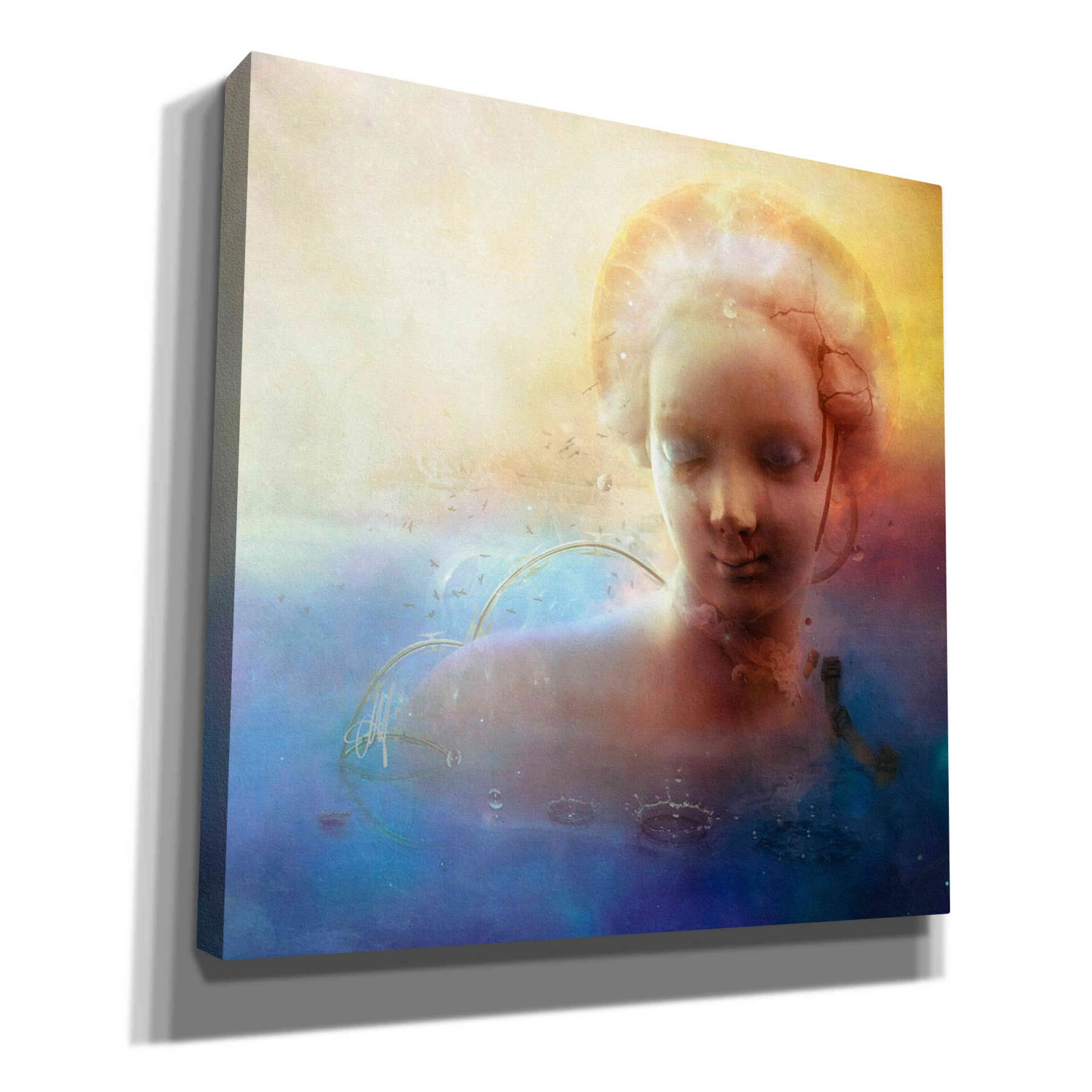 'Anachronic Circles' by Mario Sanchez Nevado, Canvas Wall Art