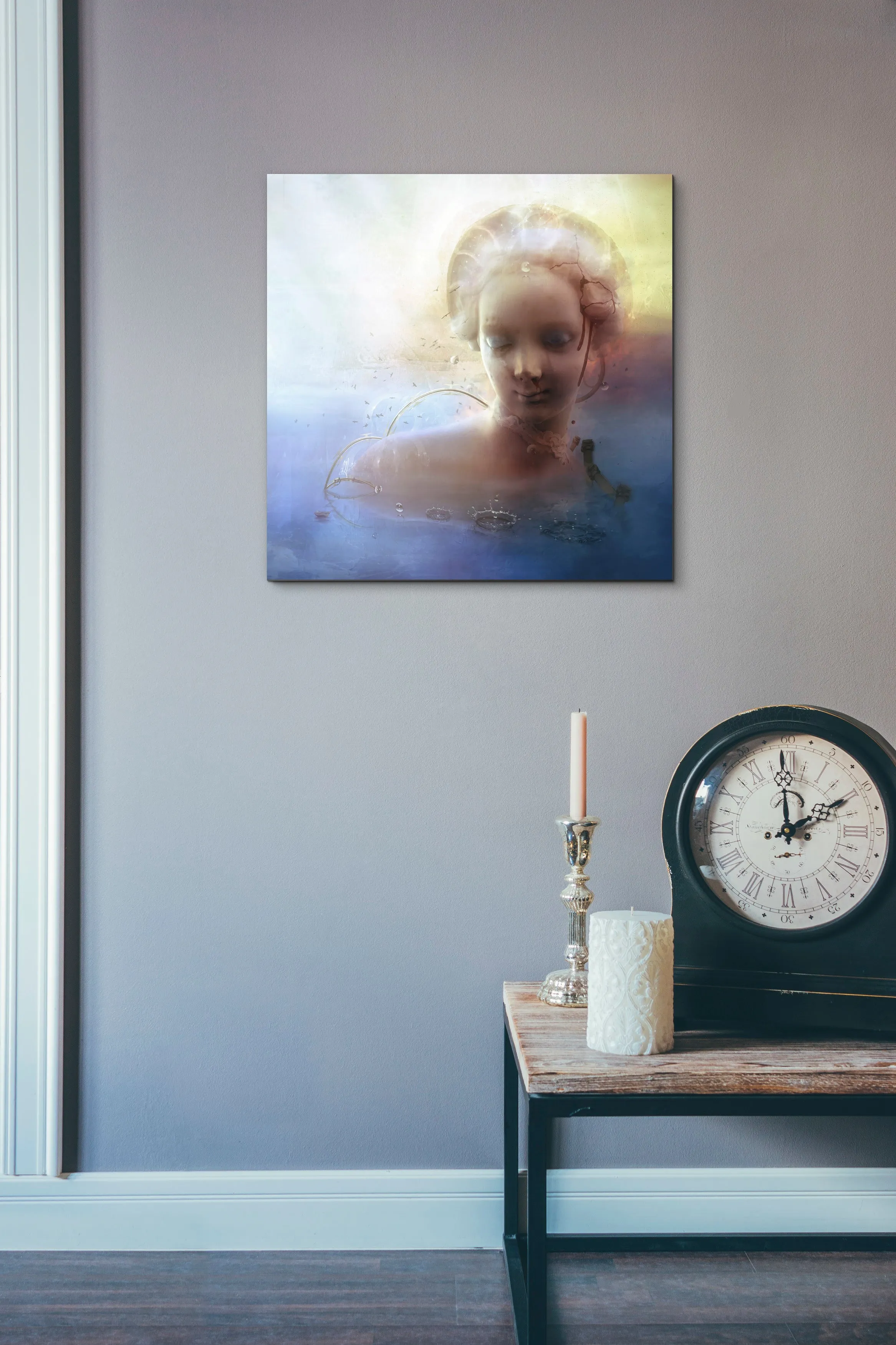 'Anachronic Circles' by Mario Sanchez Nevado, Canvas Wall Art
