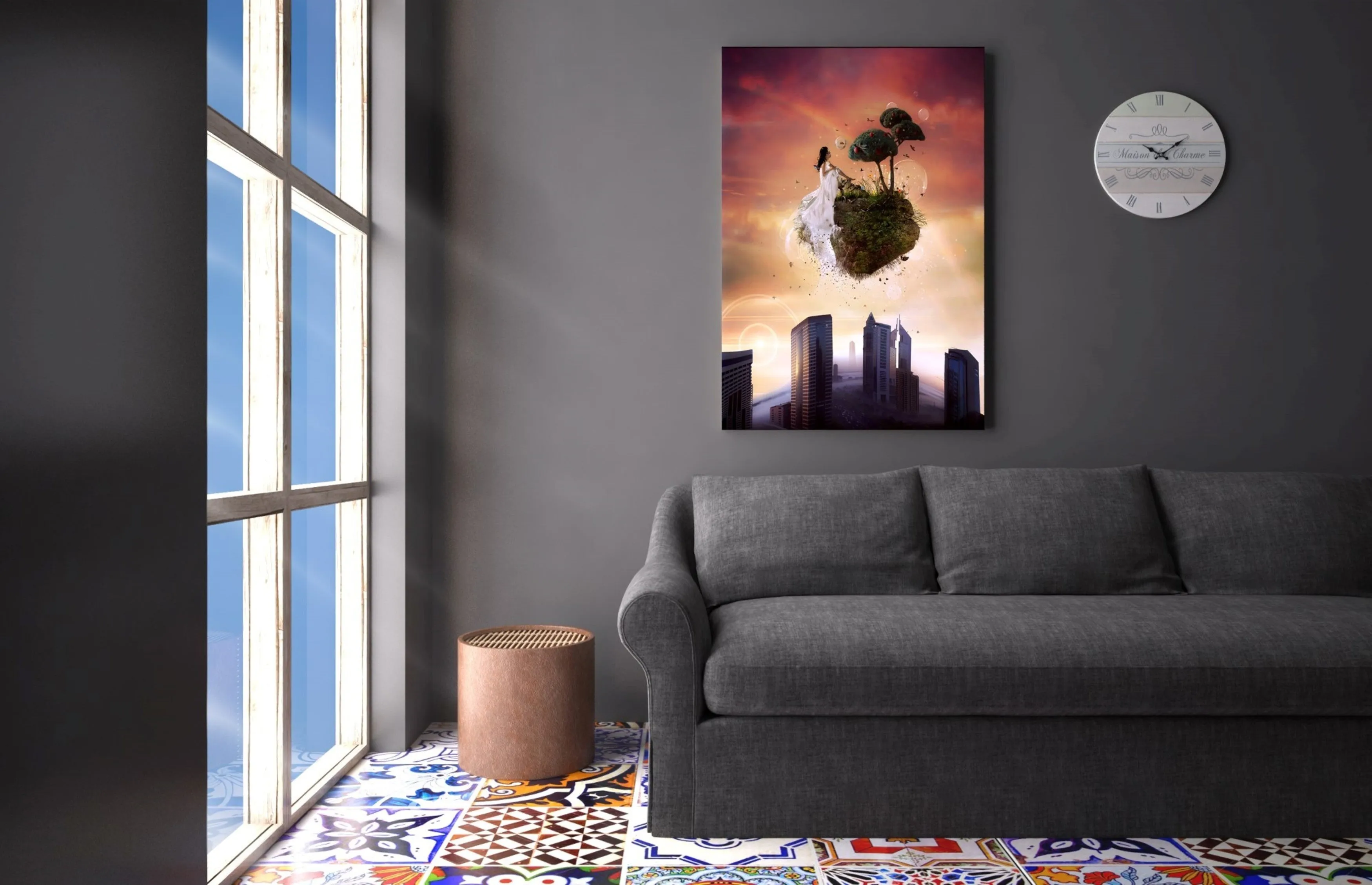 'Analog Park' by Mario Sanchez Nevado, Canvas Wall Art
