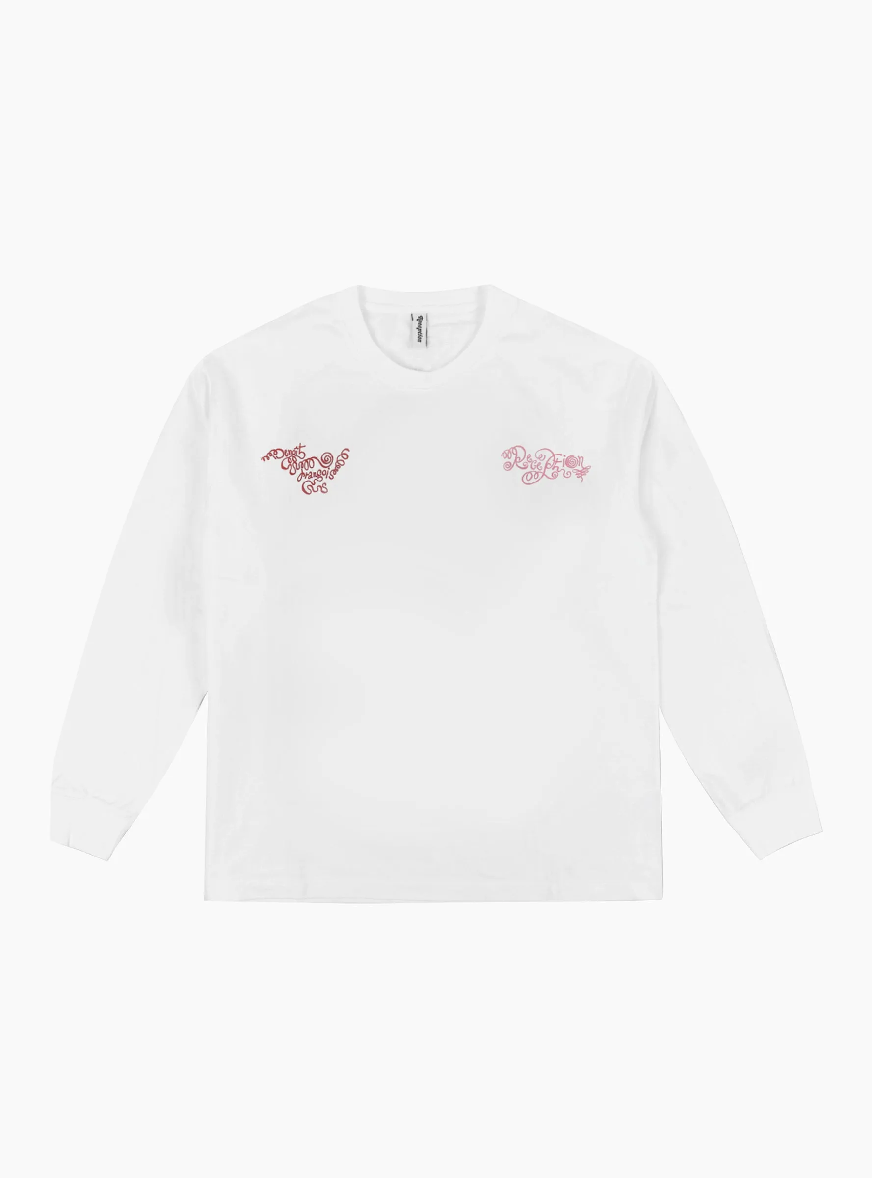 B-Flower Long Sleeve T-Shirt White