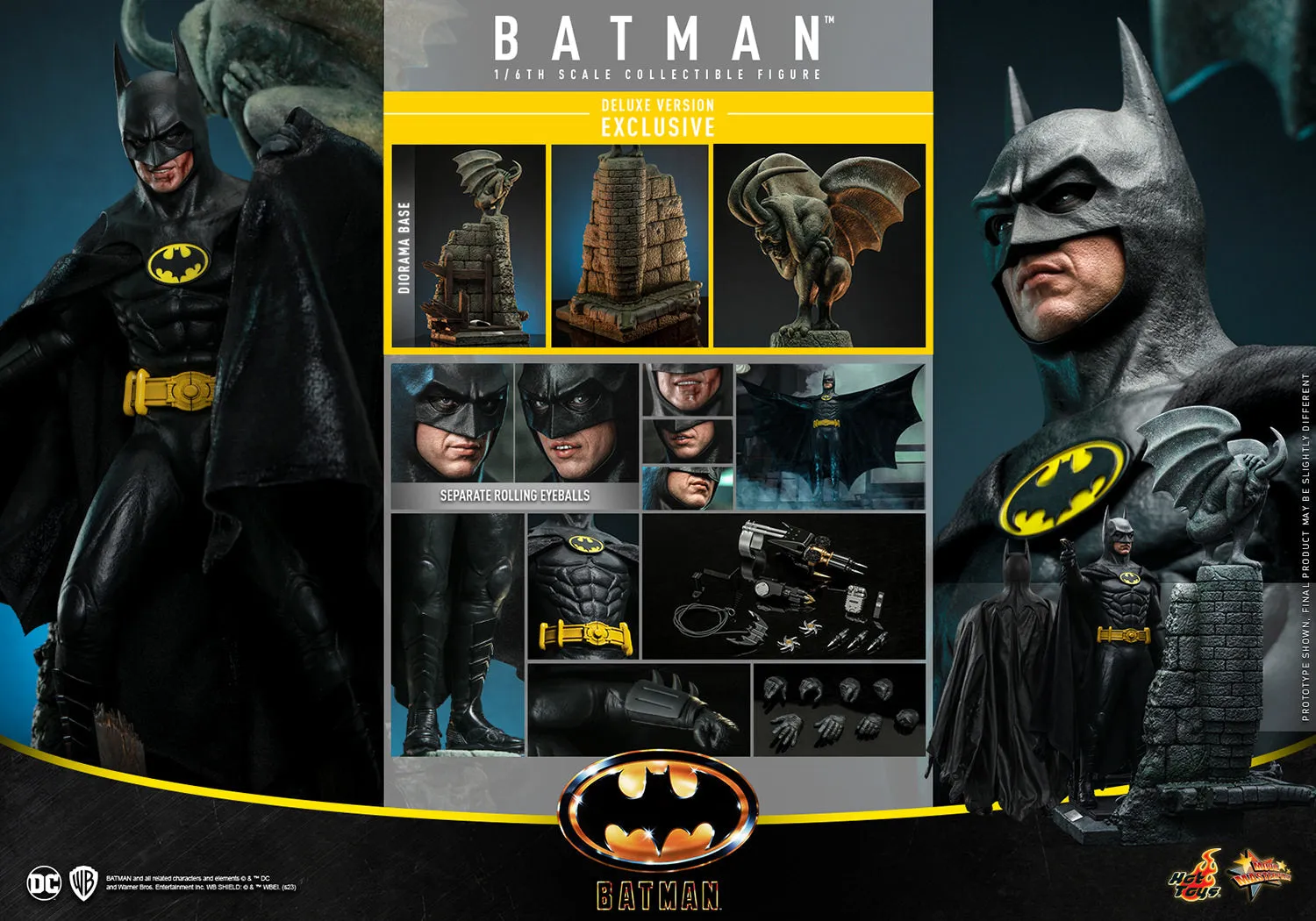 Batman 1989 (Deluxe Version) Sixth Scale Figure