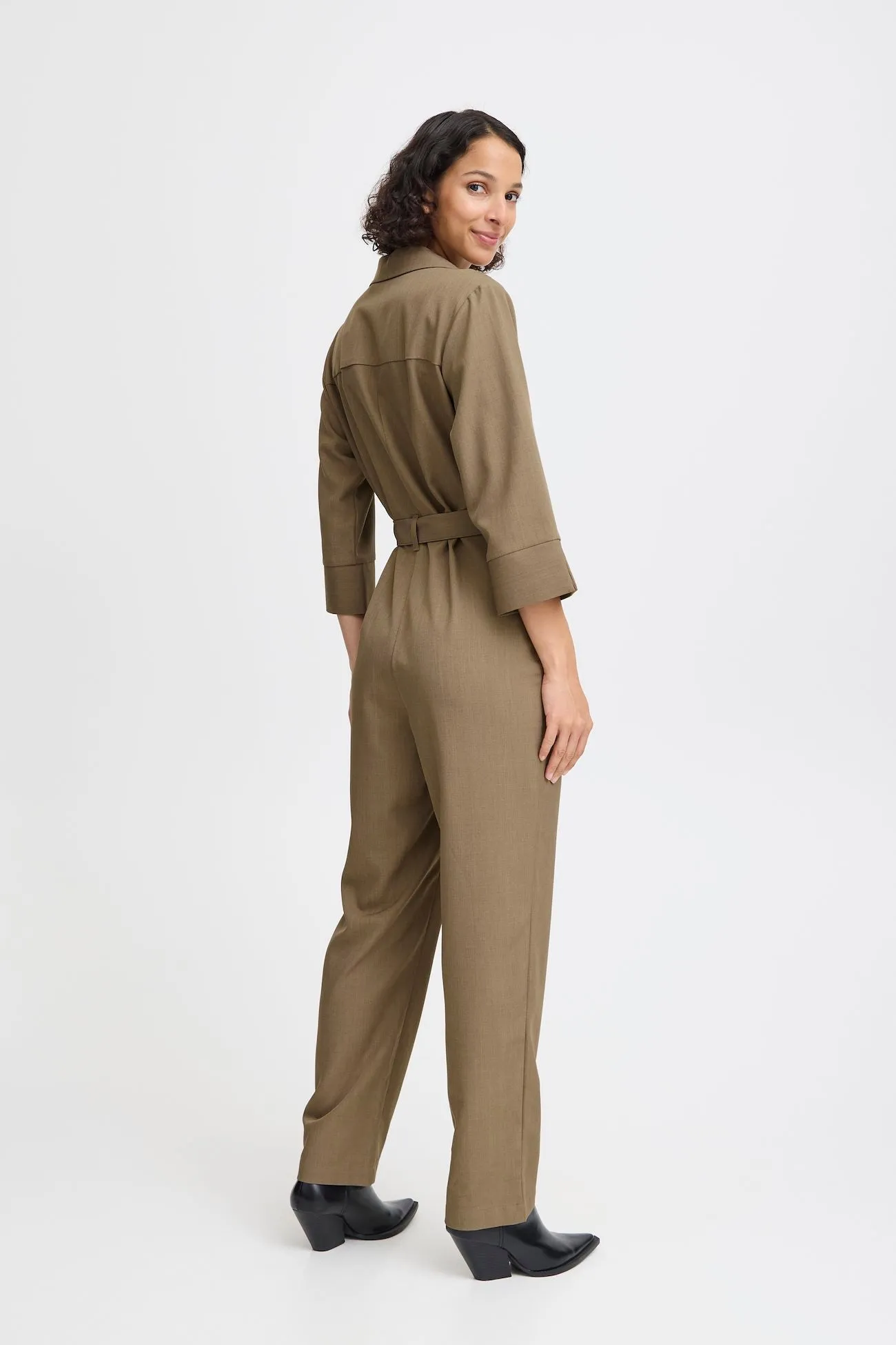 Byoung Bymmidde Jumpsuit Walnut