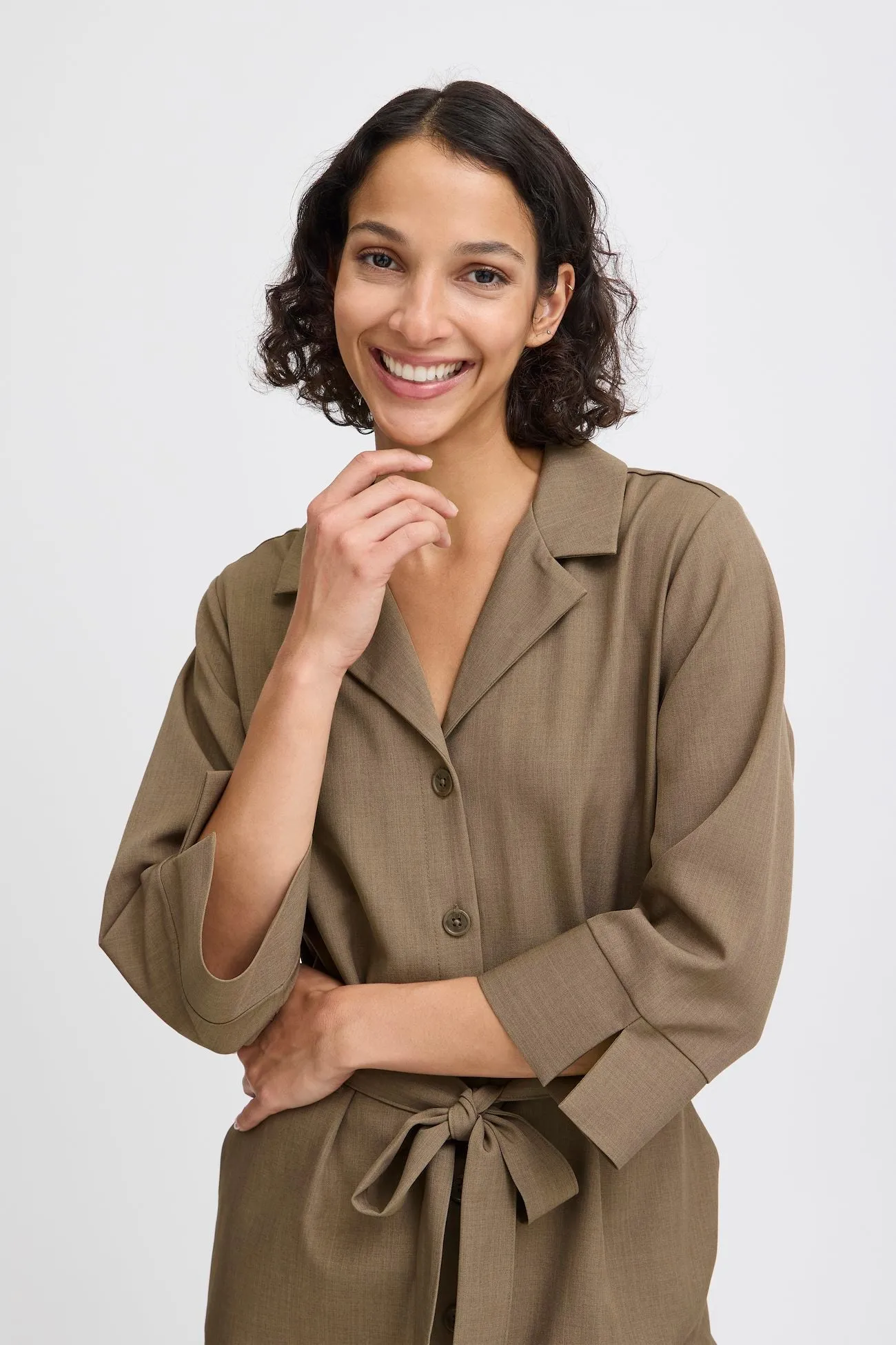 Byoung Bymmidde Jumpsuit Walnut