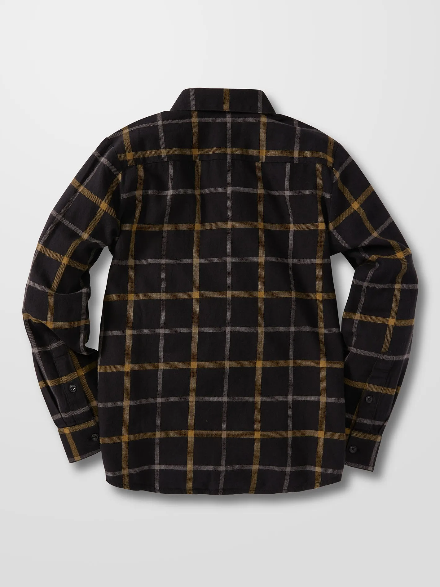 Caden Plaid Shirt - BLACK - (BOYS)