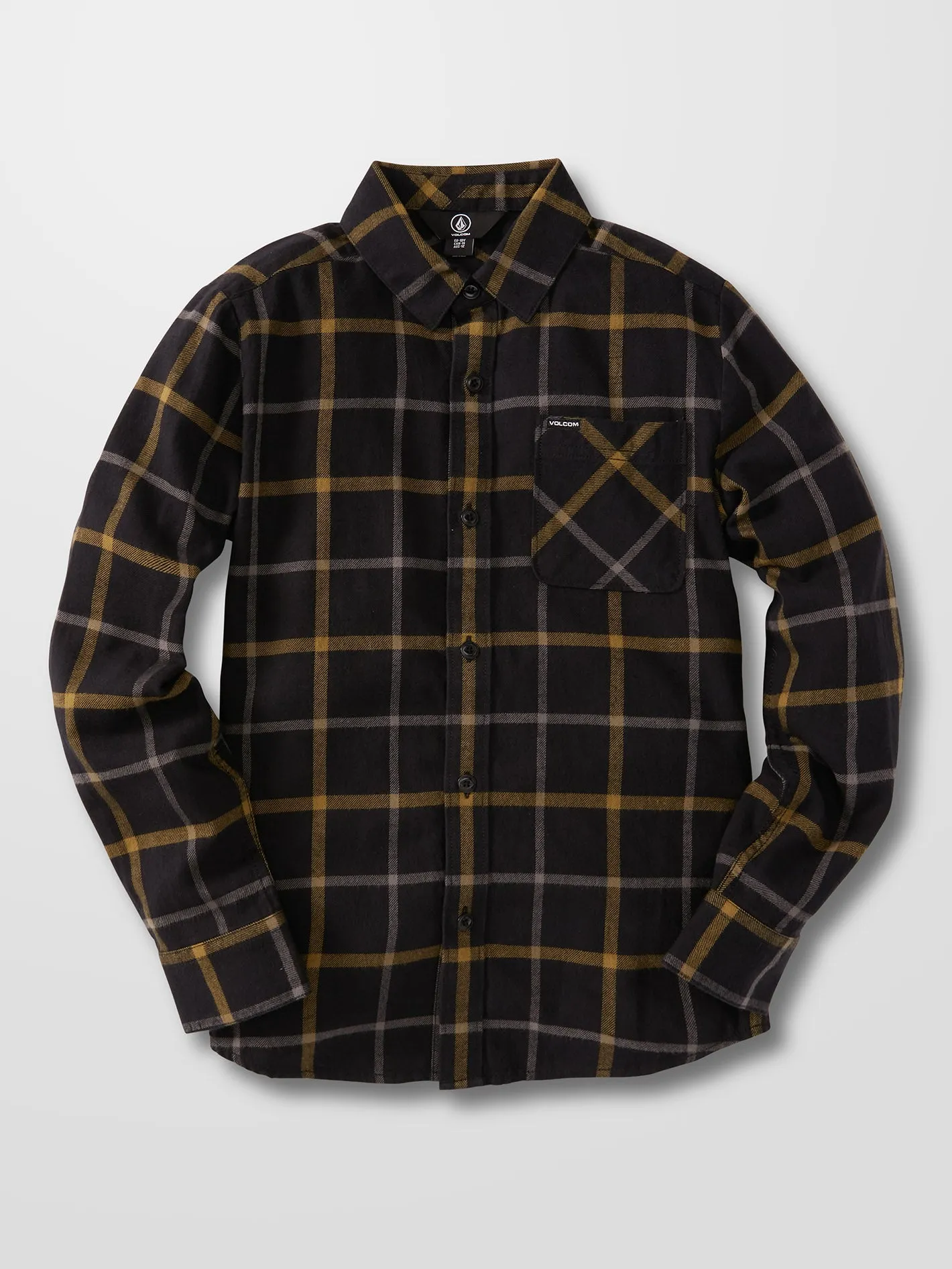 Caden Plaid Shirt - BLACK - (BOYS)