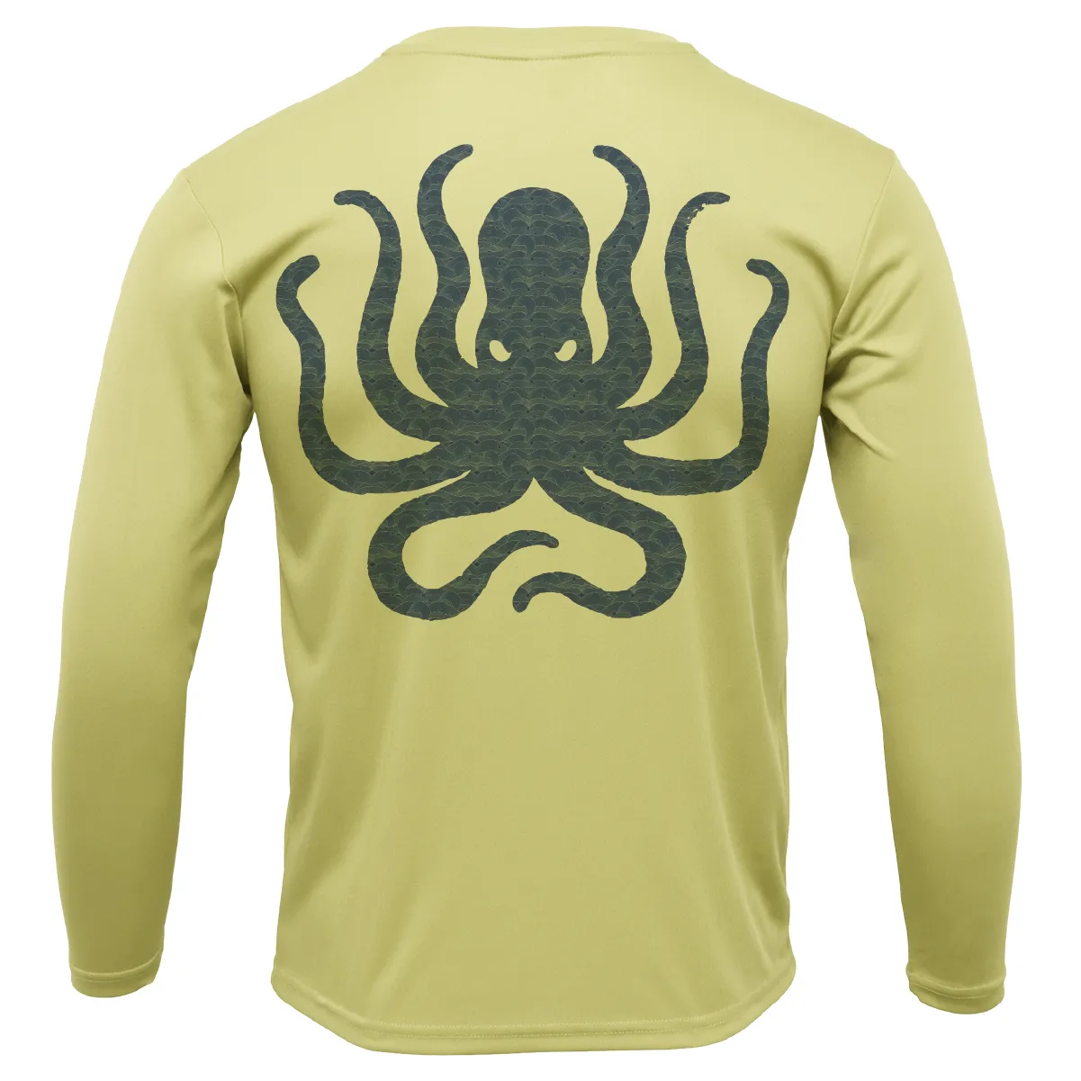 Catalina Island, CA Kraken Girl's Long Sleeve UPF 50  Dry-Fit Shirt