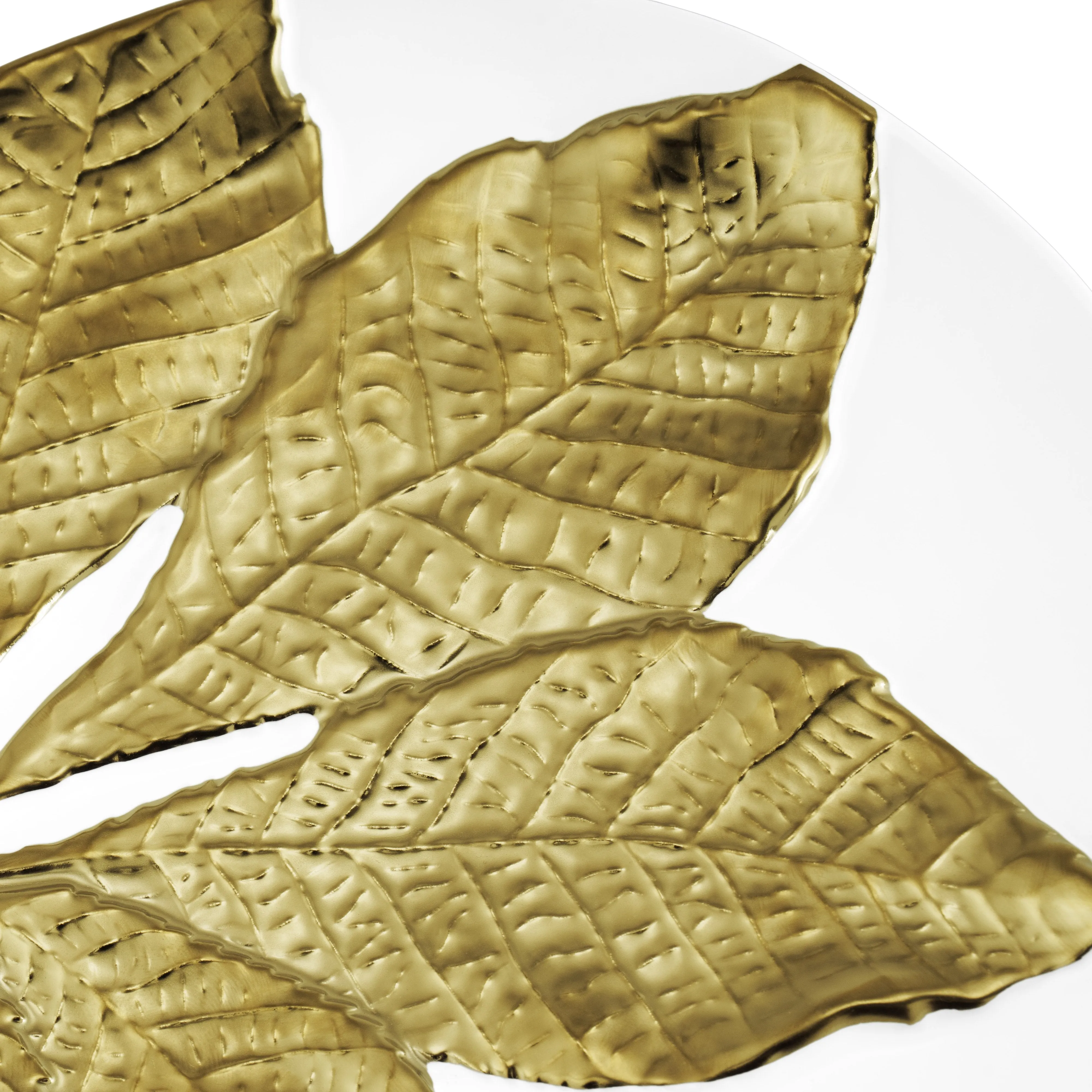 Chestnut Leaf Salad Plate Set