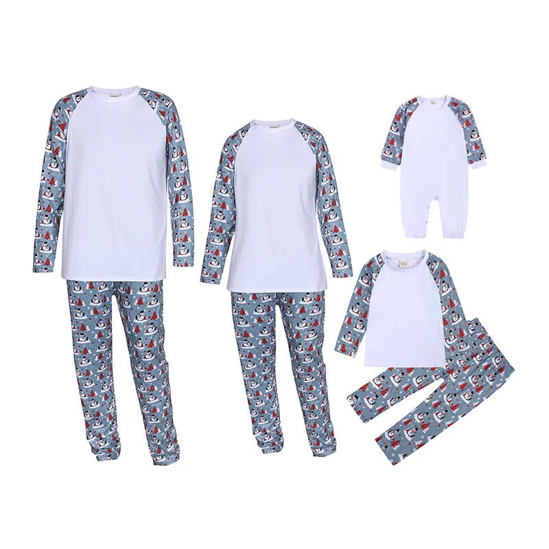 Christmas Pajamas Matching Family Pyjamas  Parent-Child Suit Homewear Pajamas Two-Piece Baby Jumpsuit