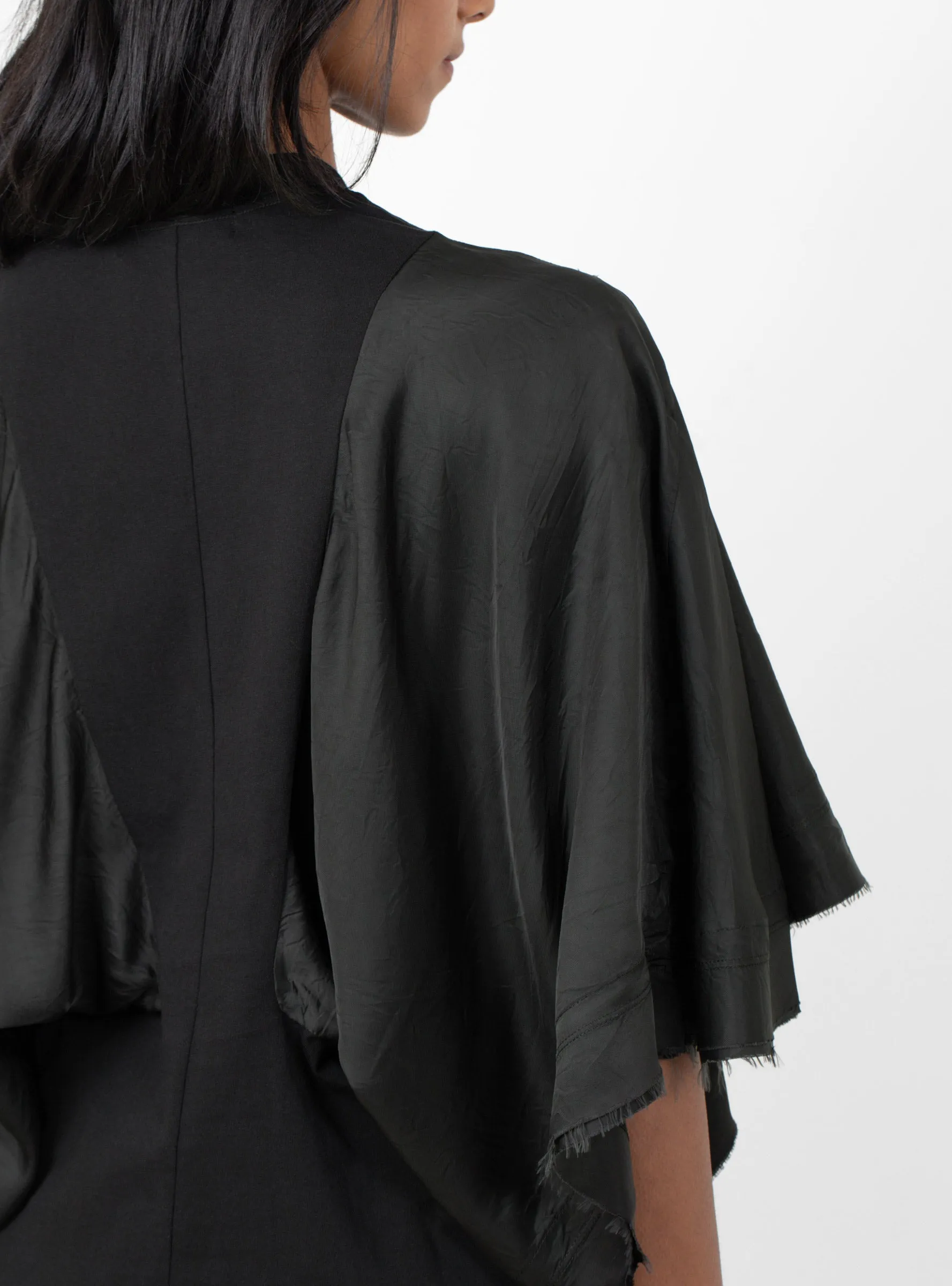 Cotton Jersey T-Shirt Black