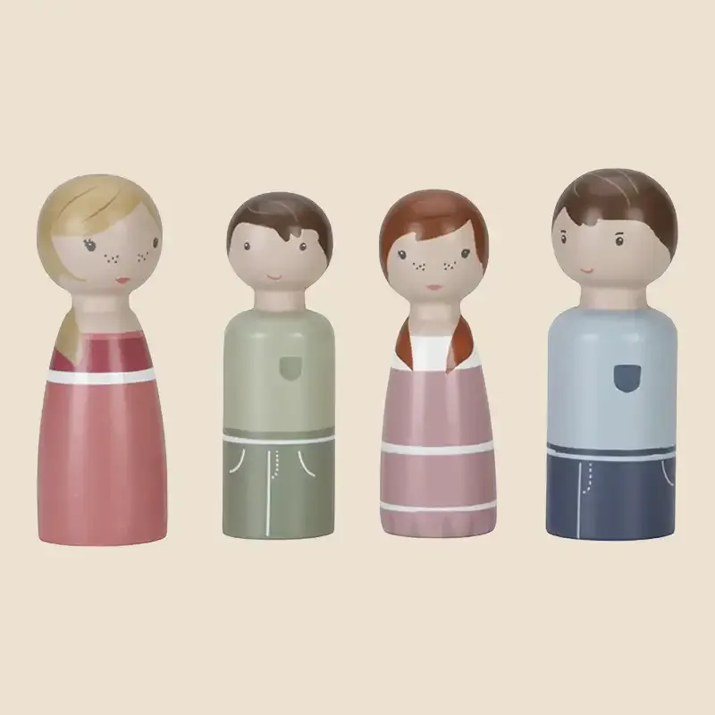 Doll's House Family Peg Doll Set - Rosa