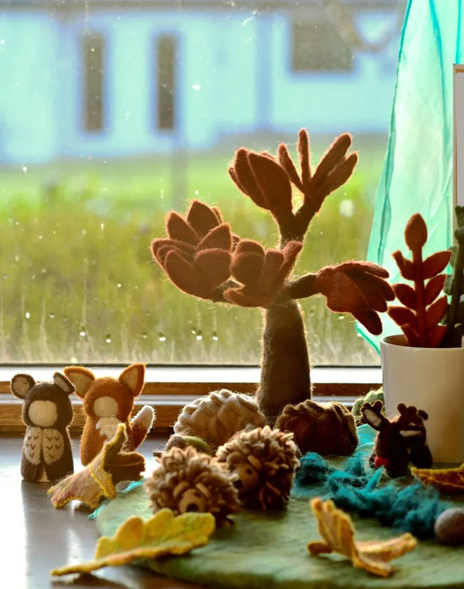 Felt Pinecones (Set of 3) - Tara Treasures