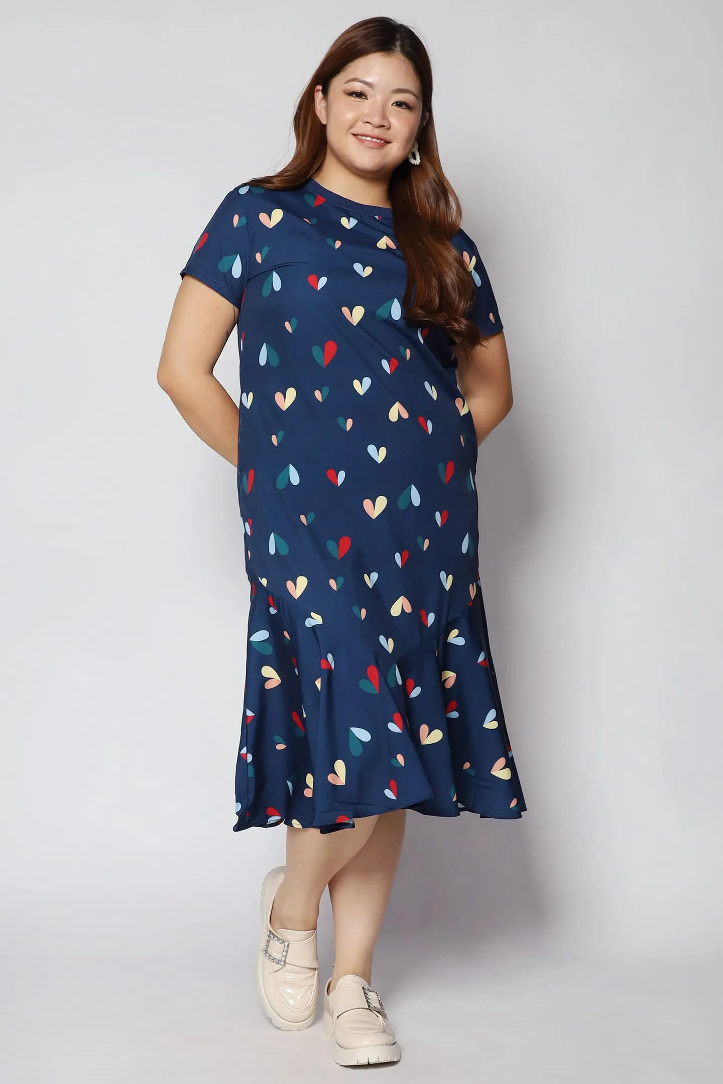 Gisele Dress in Hearts