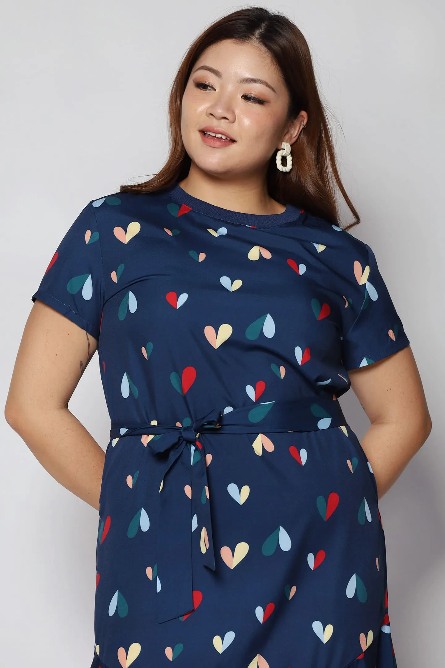 Gisele Dress in Hearts