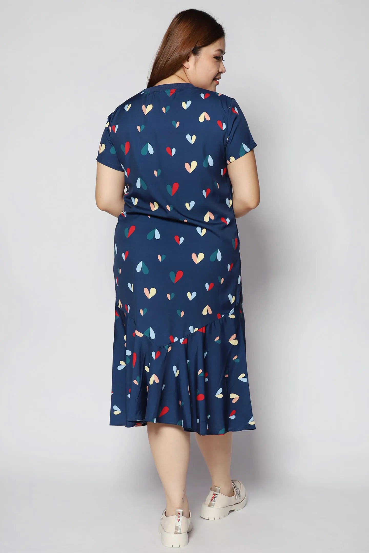 Gisele Dress in Hearts