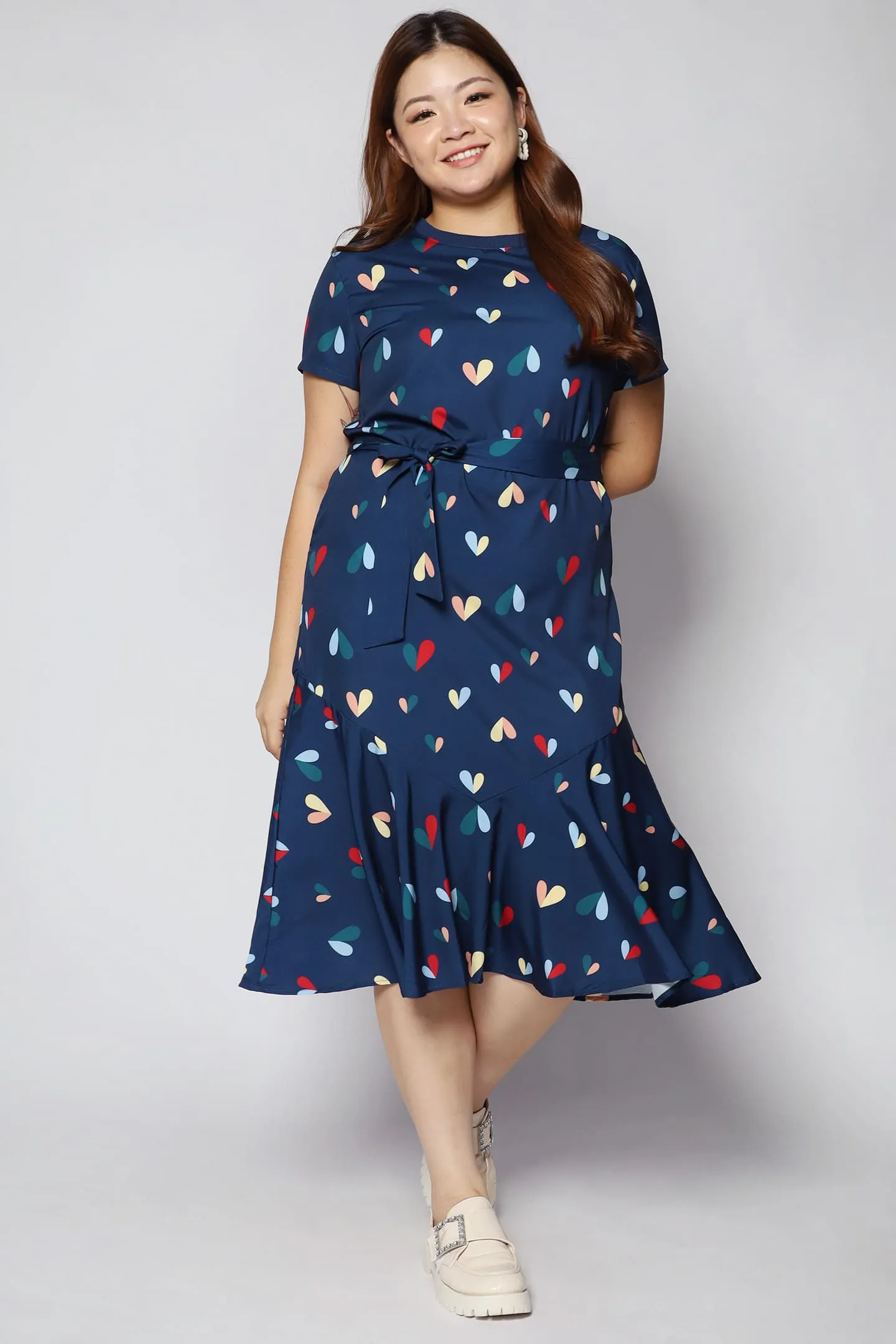 Gisele Dress in Hearts