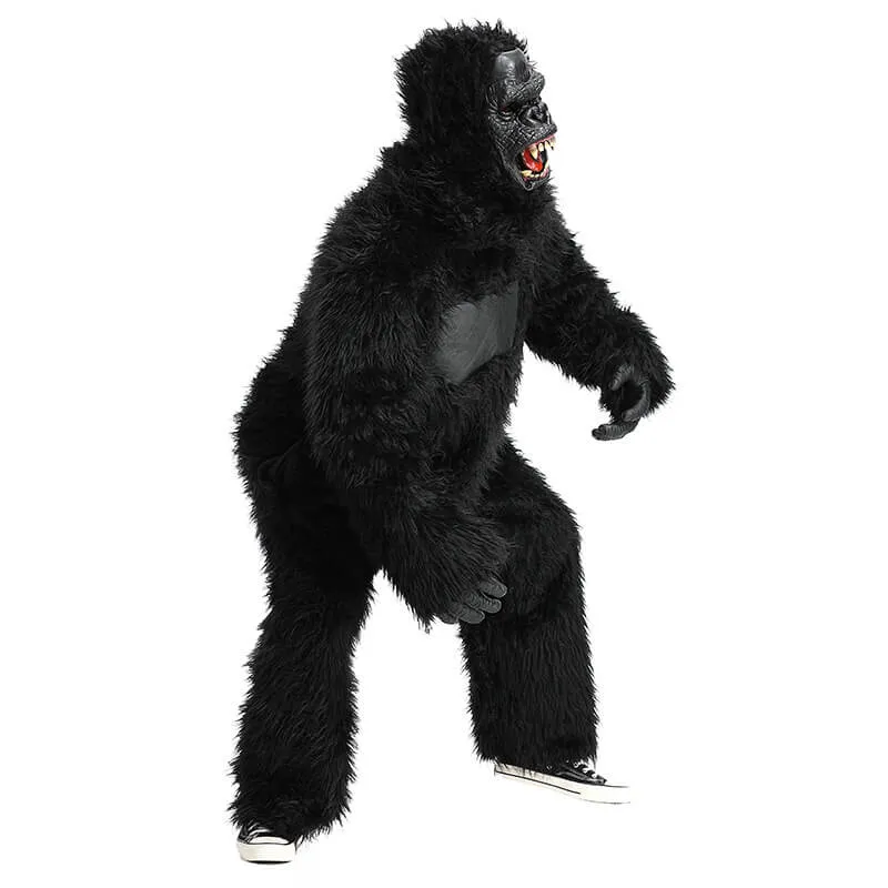 Gorilla Suit Adult Gorilla Halloween Costume 2024 New Movie King Kong Costume Outfit