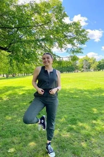 Half Zip Jumpsuit