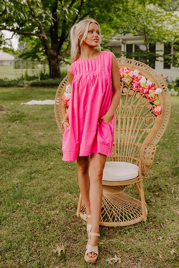 Happy Moment Mini Dress in Pink